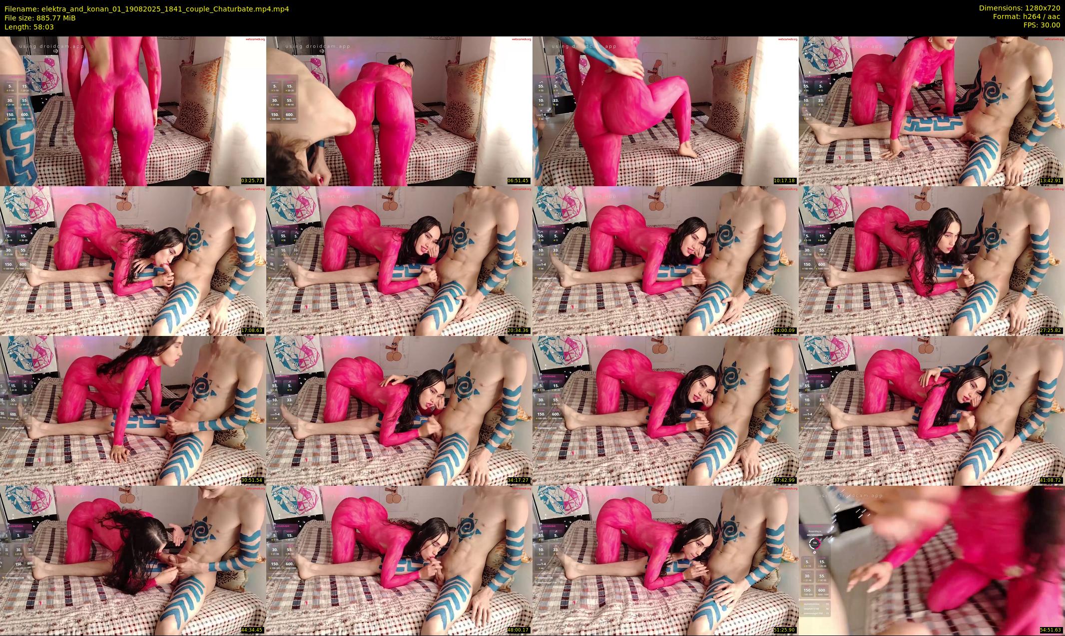 elektra_and_konan_01 — 59 minute Chaturbate couple cam show recording, 720p, Aug 19, 2025