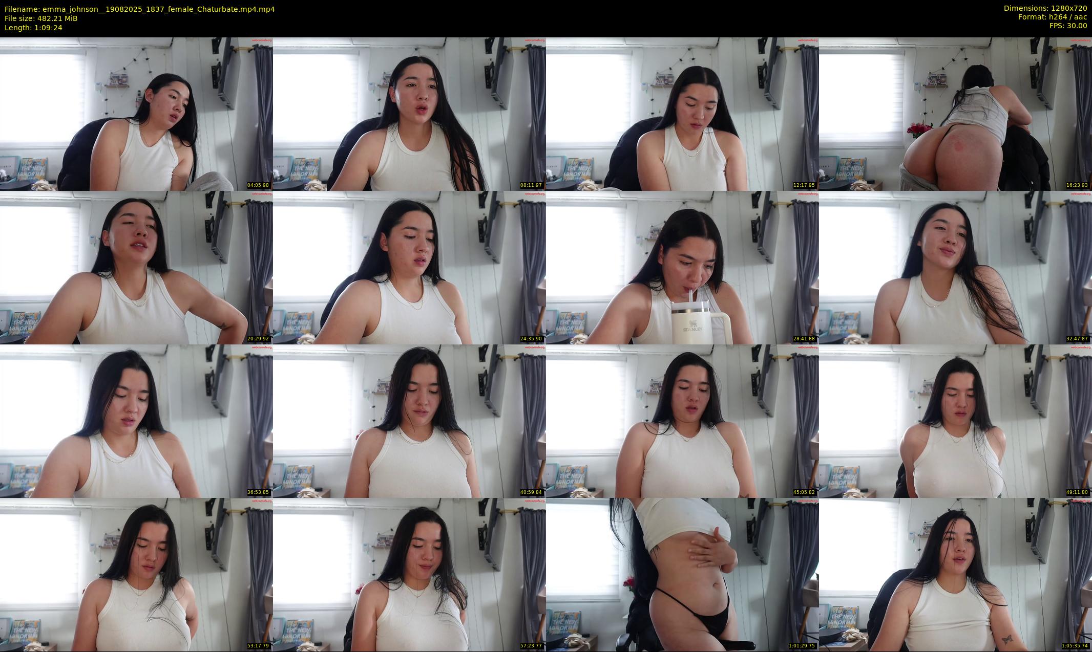 emma_johnson_ — 70 minute Chaturbate female cam show recording, 720p, Aug 19, 2025