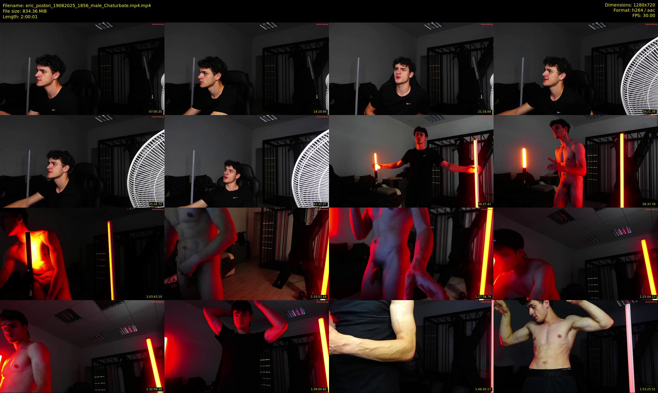 eric_poston — 121 minute Chaturbate male cam show recording, 720p, Aug 19, 2025
