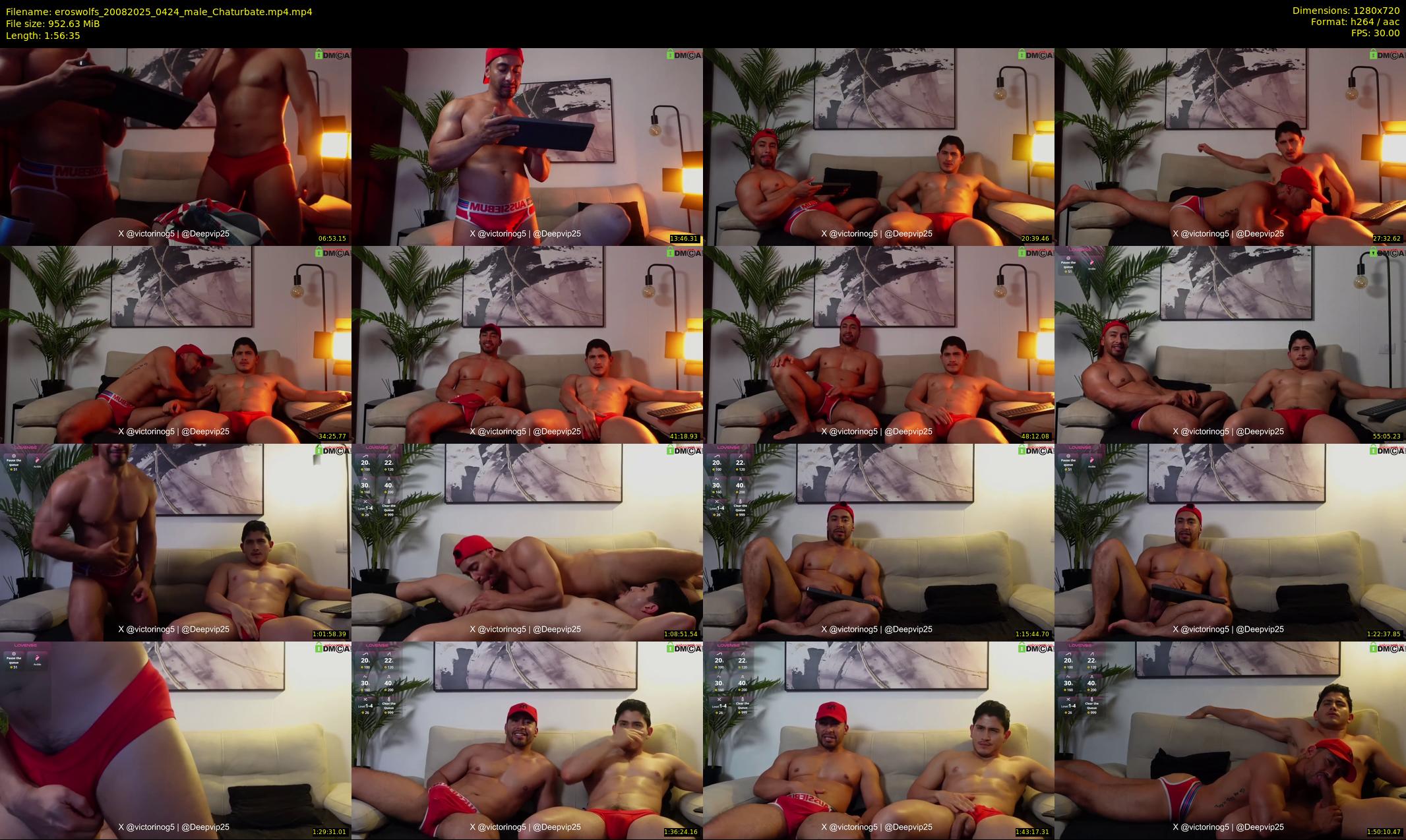 eroswolfs — 117 minute Chaturbate male cam show recording, 720p, Aug 20, 2025