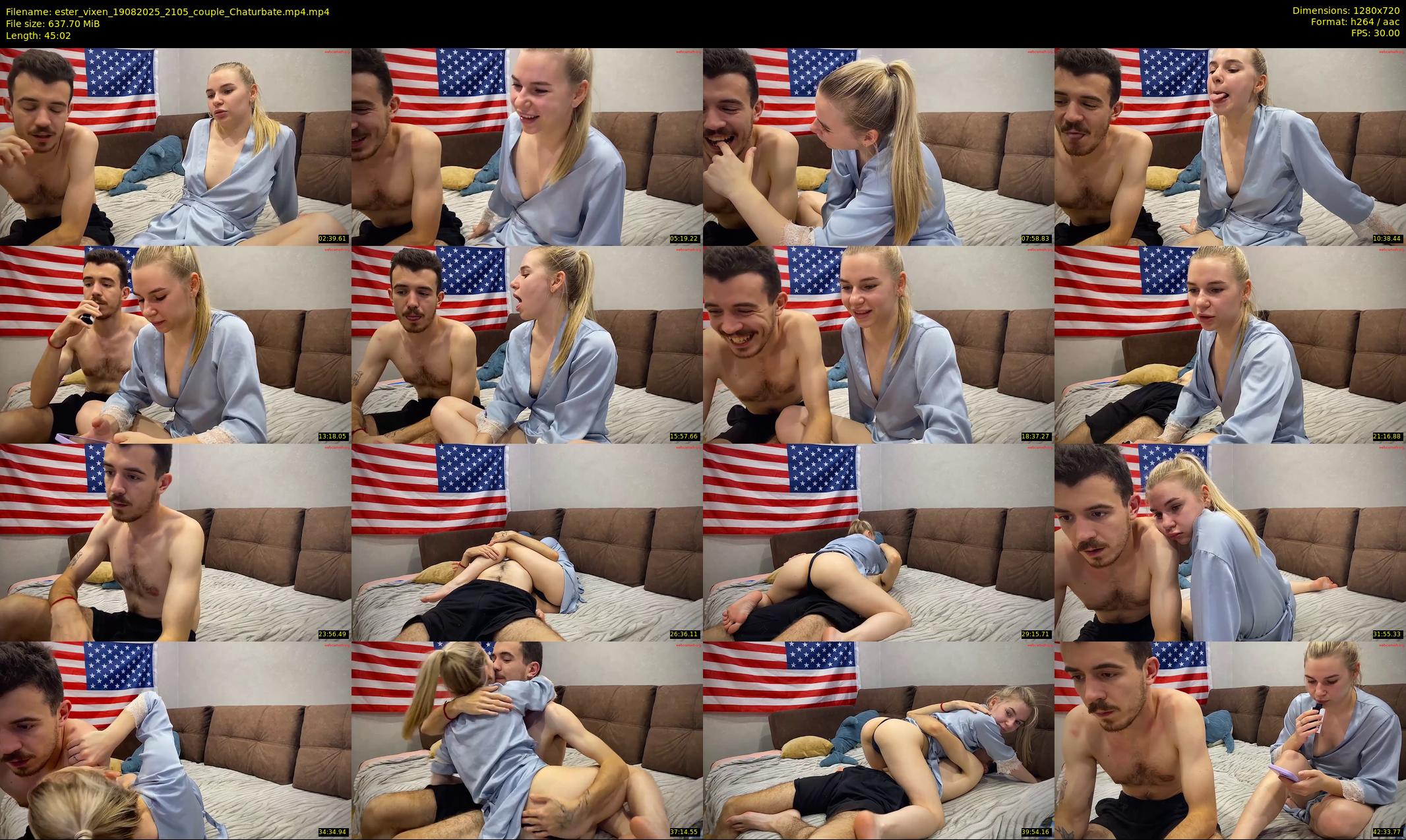 ester_vixen — 46 minute Chaturbate couple cam show recording, 720p, Aug 19, 2025