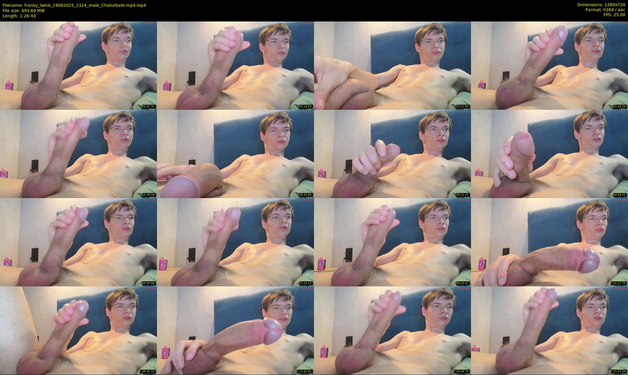 franky_twink — 87 minute Chaturbate male cam show recording, 720p, Aug 19, 2025