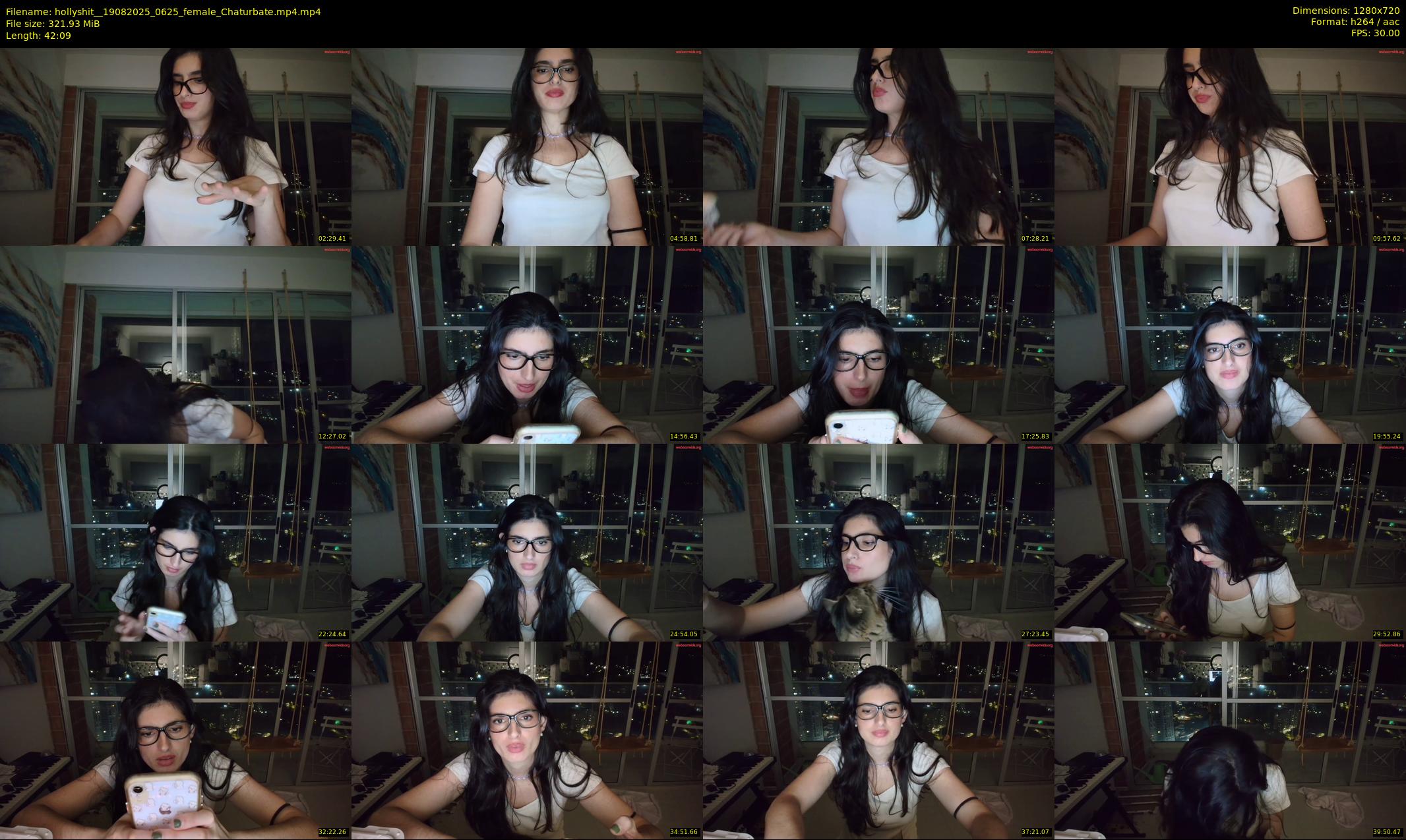 hollyshit_ — 43 minute Chaturbate female cam show recording, 720p, Aug 19, 2025