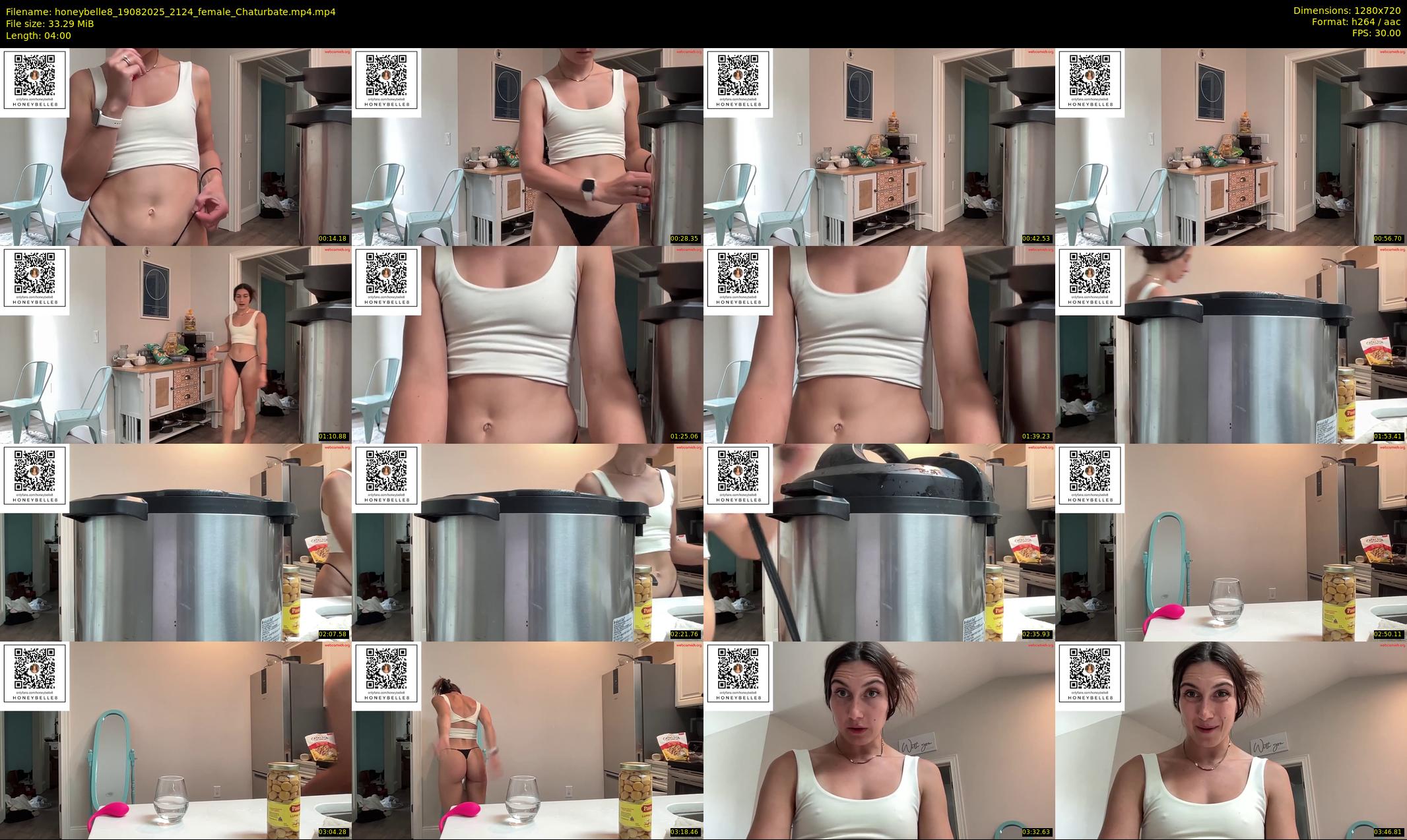 honeybelle8 — 4 minute Chaturbate couple cam show recording, 720p, Aug 19, 2025