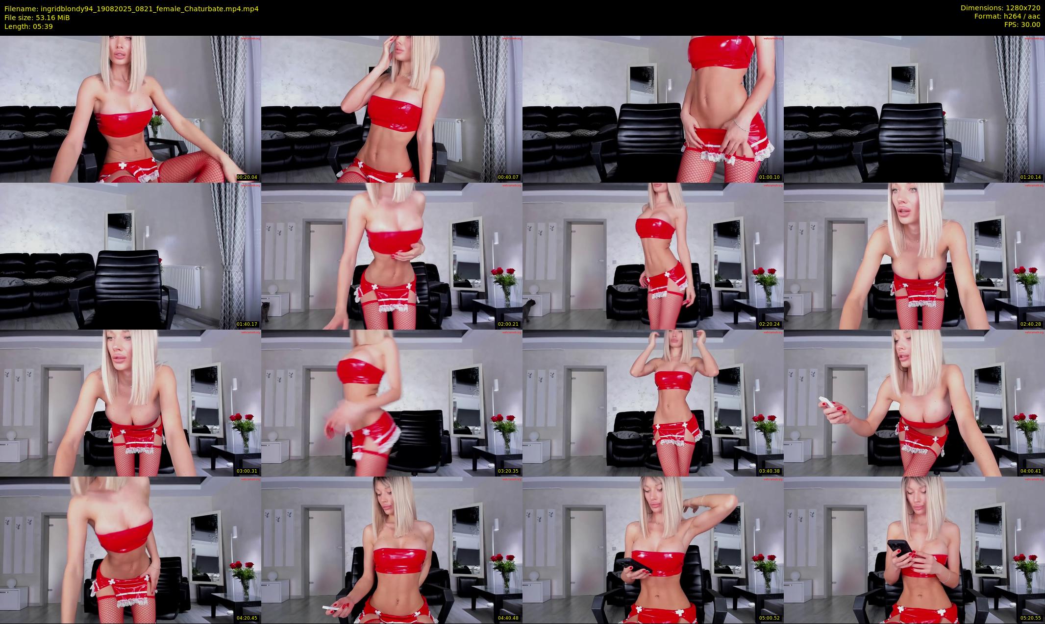 ingridblondy94 — 6 minute Chaturbate female cam show recording, 720p, Aug 19, 2025