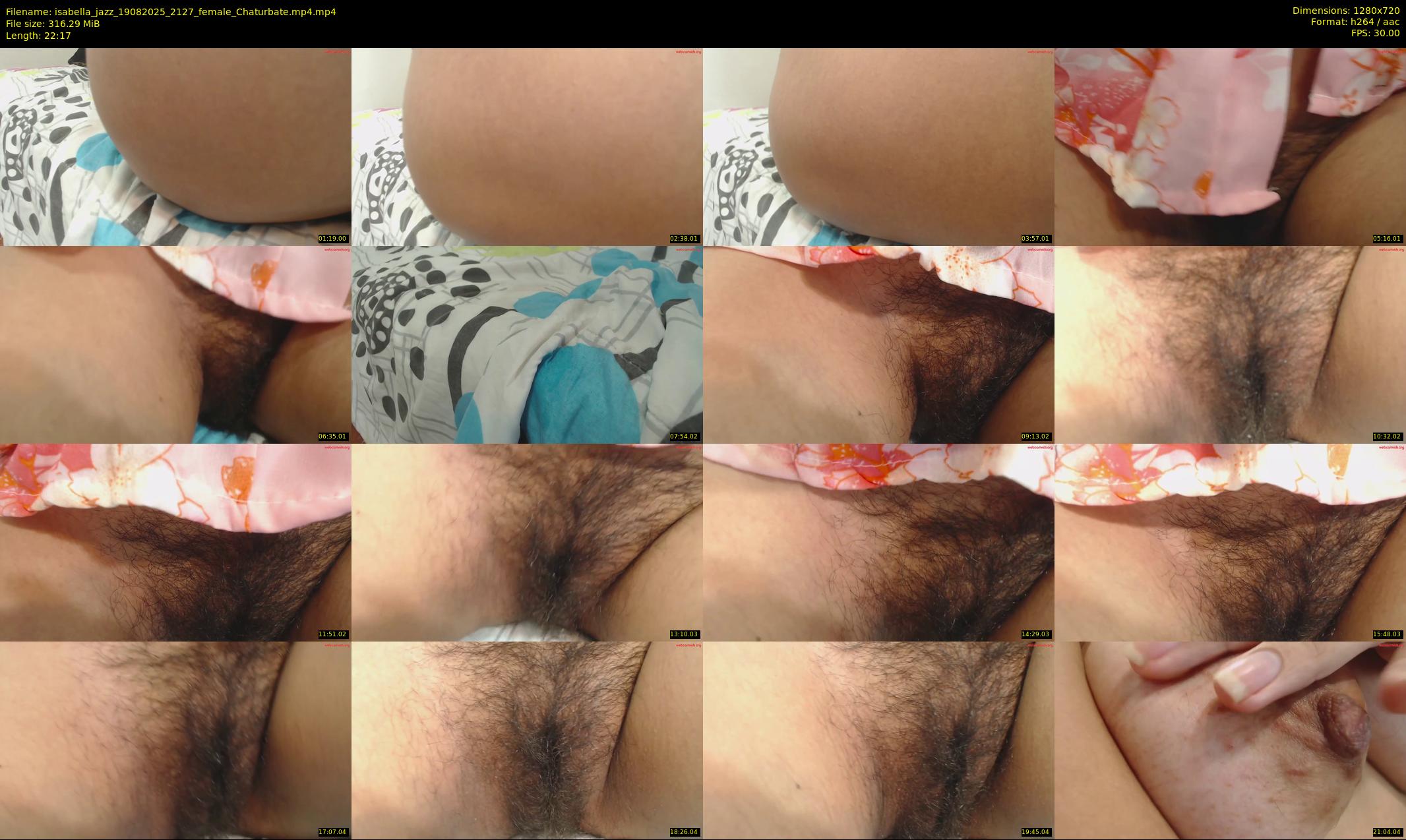 isabella_jazz — 23 minute Chaturbate female cam show recording, 720p, Aug 19, 2025