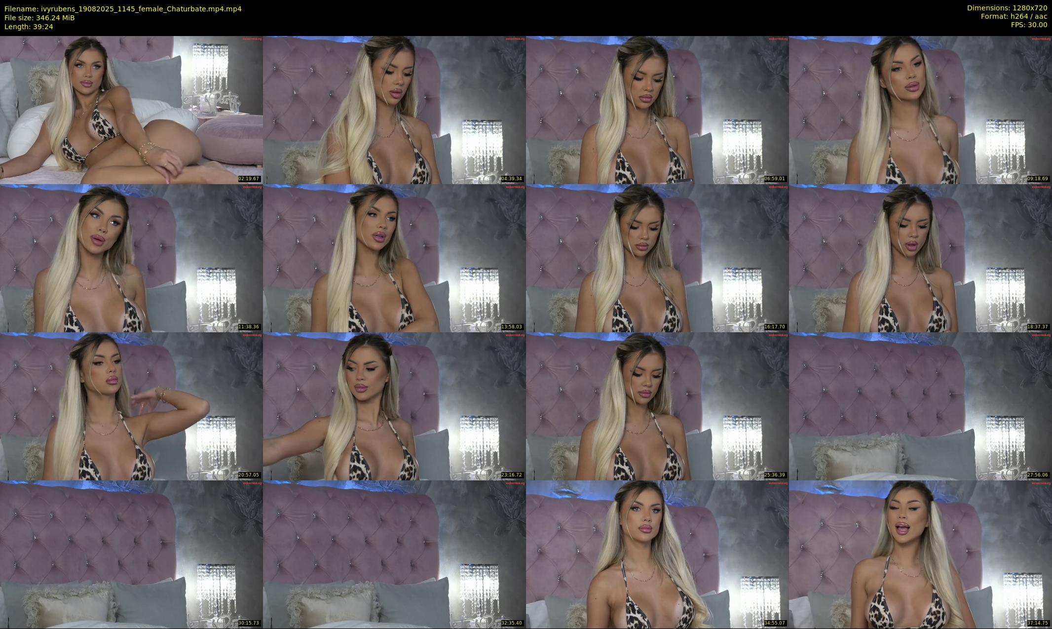 ivyrubens — 40 minute Chaturbate female cam show recording, 720p, Aug 19, 2025