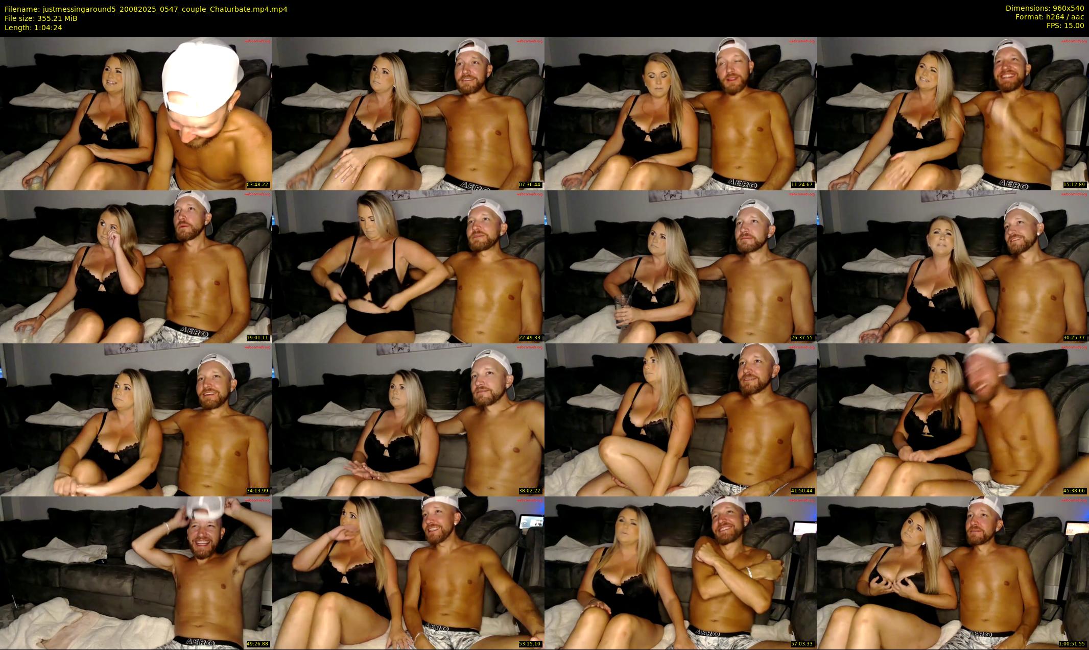 justmessingaround5 — 65 minute Chaturbate couple cam show recording, 480p, Aug 20, 2025