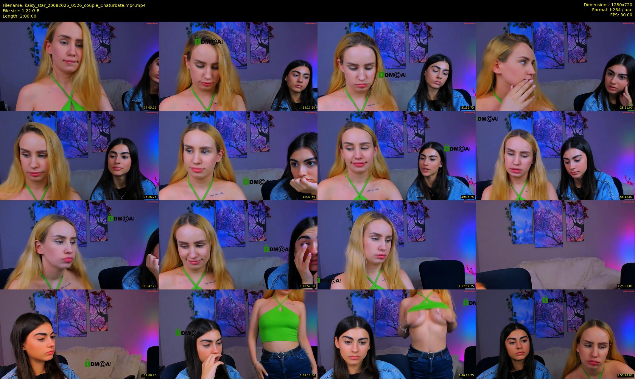 kaisy_star — 120 minute Chaturbate female cam show recording, 720p, Aug 20, 2025