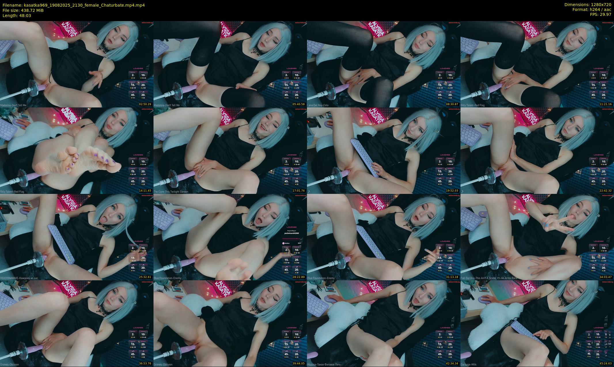 kasatka969 — 49 minute Chaturbate female cam show recording, 720p, Aug 19, 2025