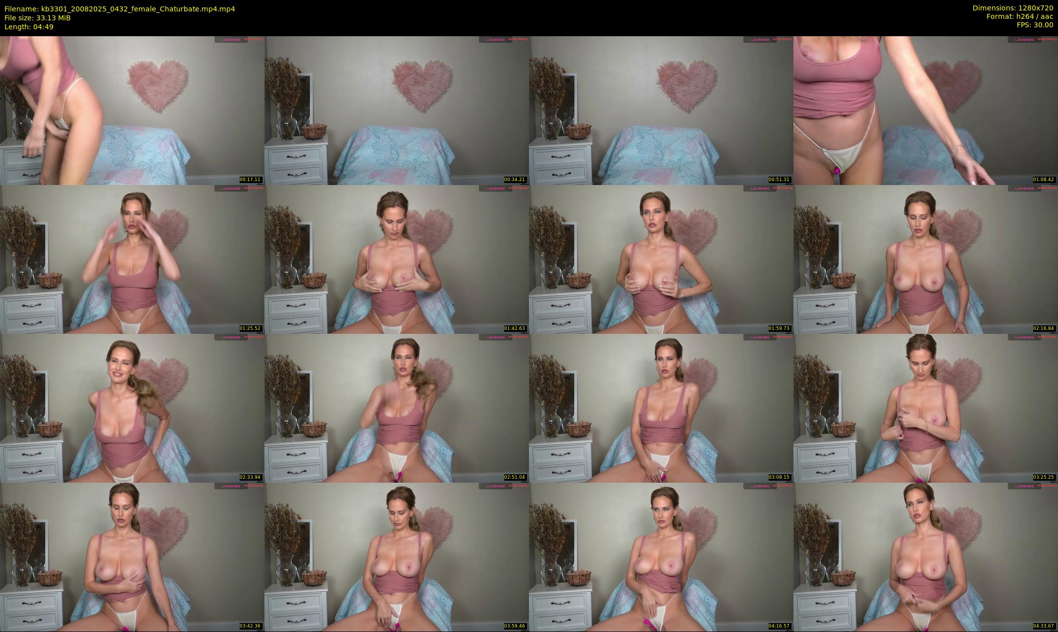 kb3301 — 5 minute Chaturbate couple cam show recording, 720p, Aug 20, 2025