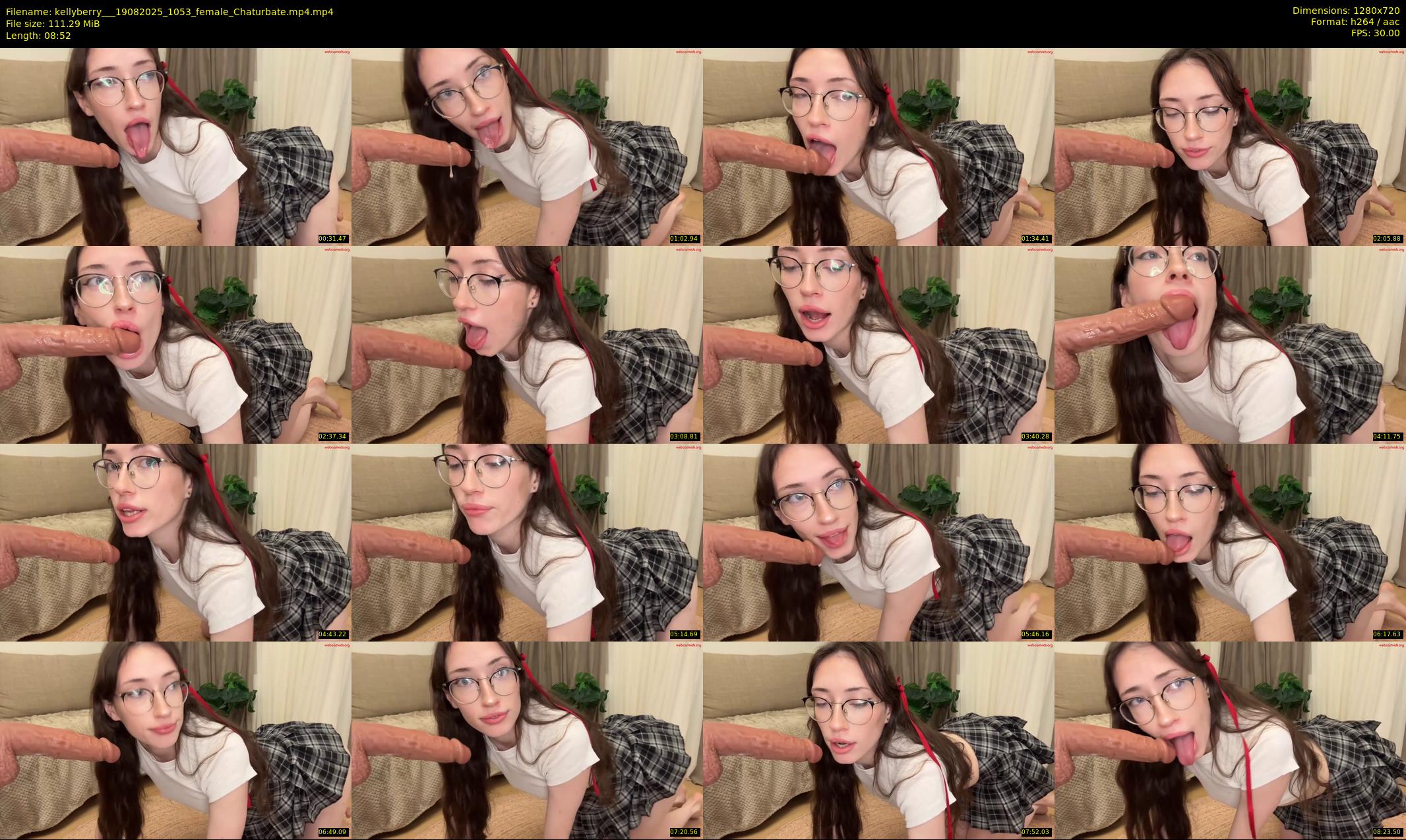 kellyberry__ — 9 minute Chaturbate female cam show recording, 720p, Aug 19, 2025