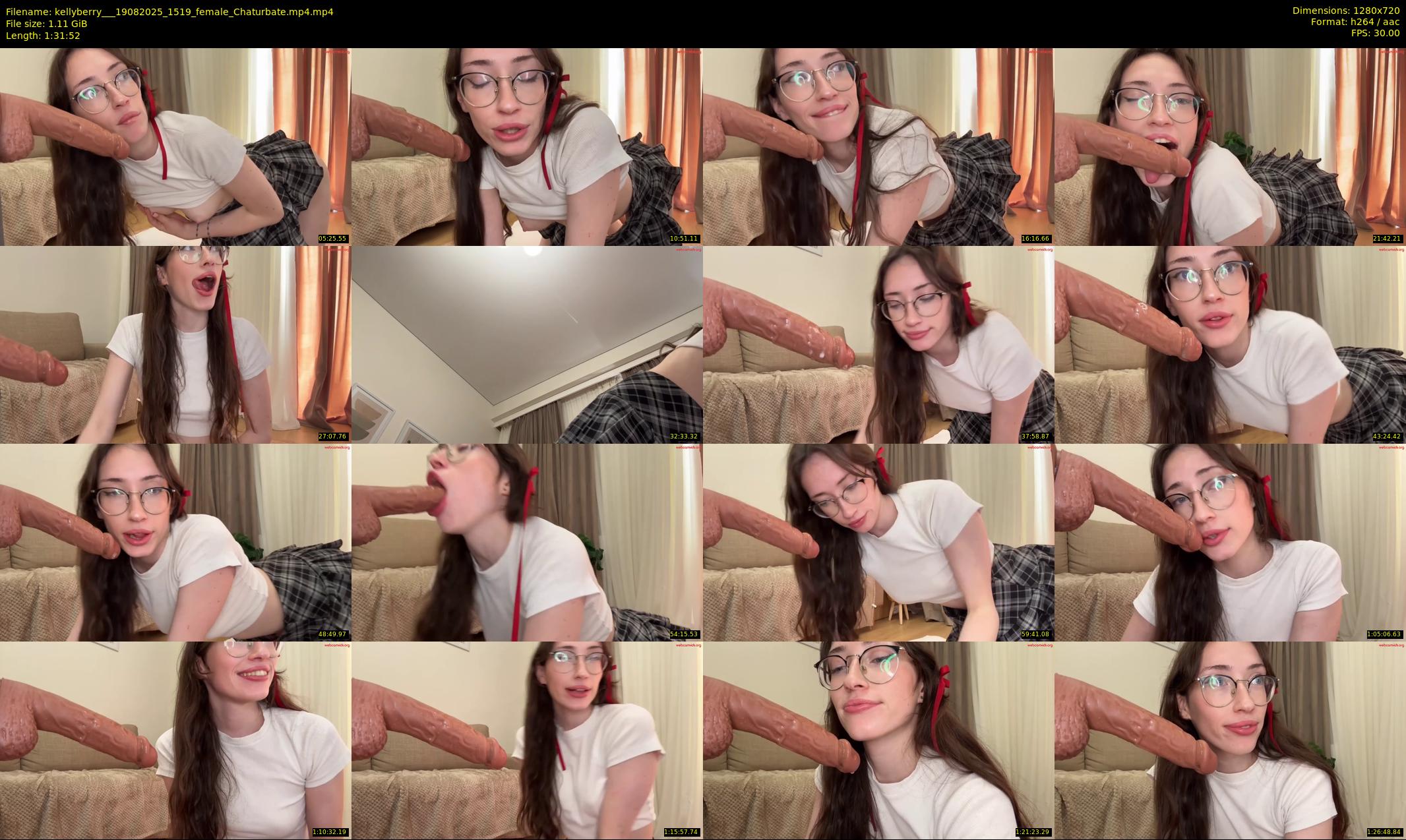 kellyberry__ — 92 minute Chaturbate female cam show recording, 720p, Aug 19, 2025