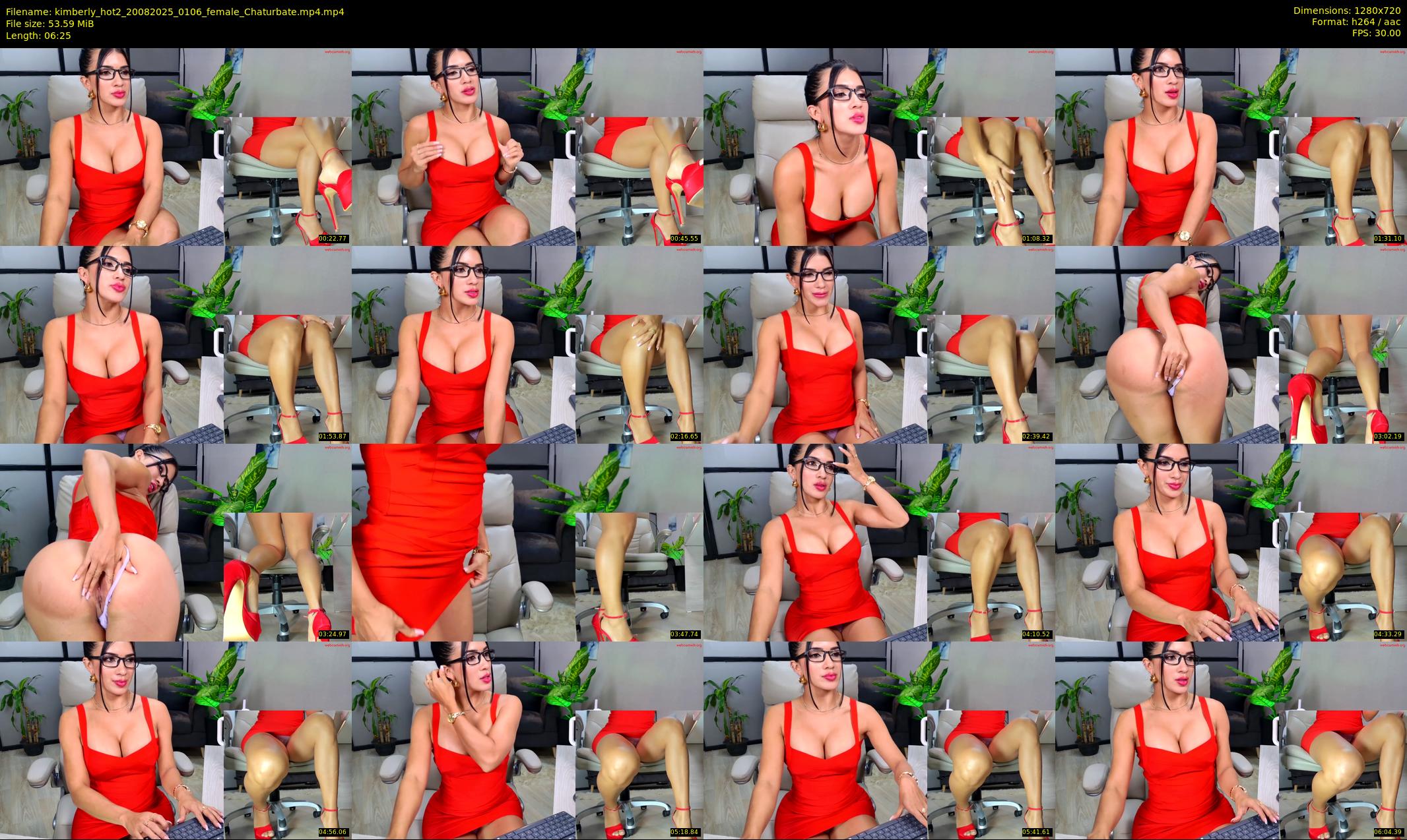 kimberly_hot2 — 7 minute Chaturbate female cam show recording, 720p, Aug 20, 2025