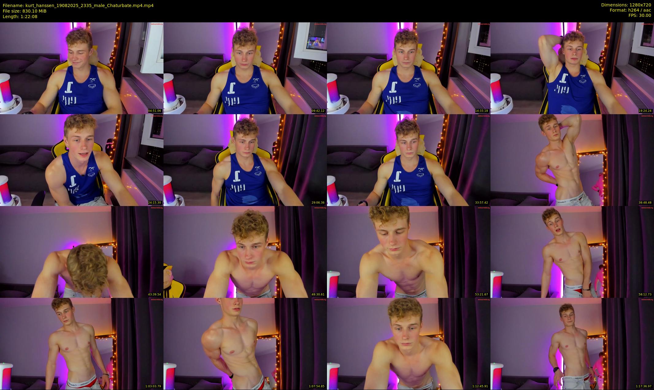 kurt_hanssen — 83 minute Chaturbate male cam show recording, 720p, Aug 19, 2025