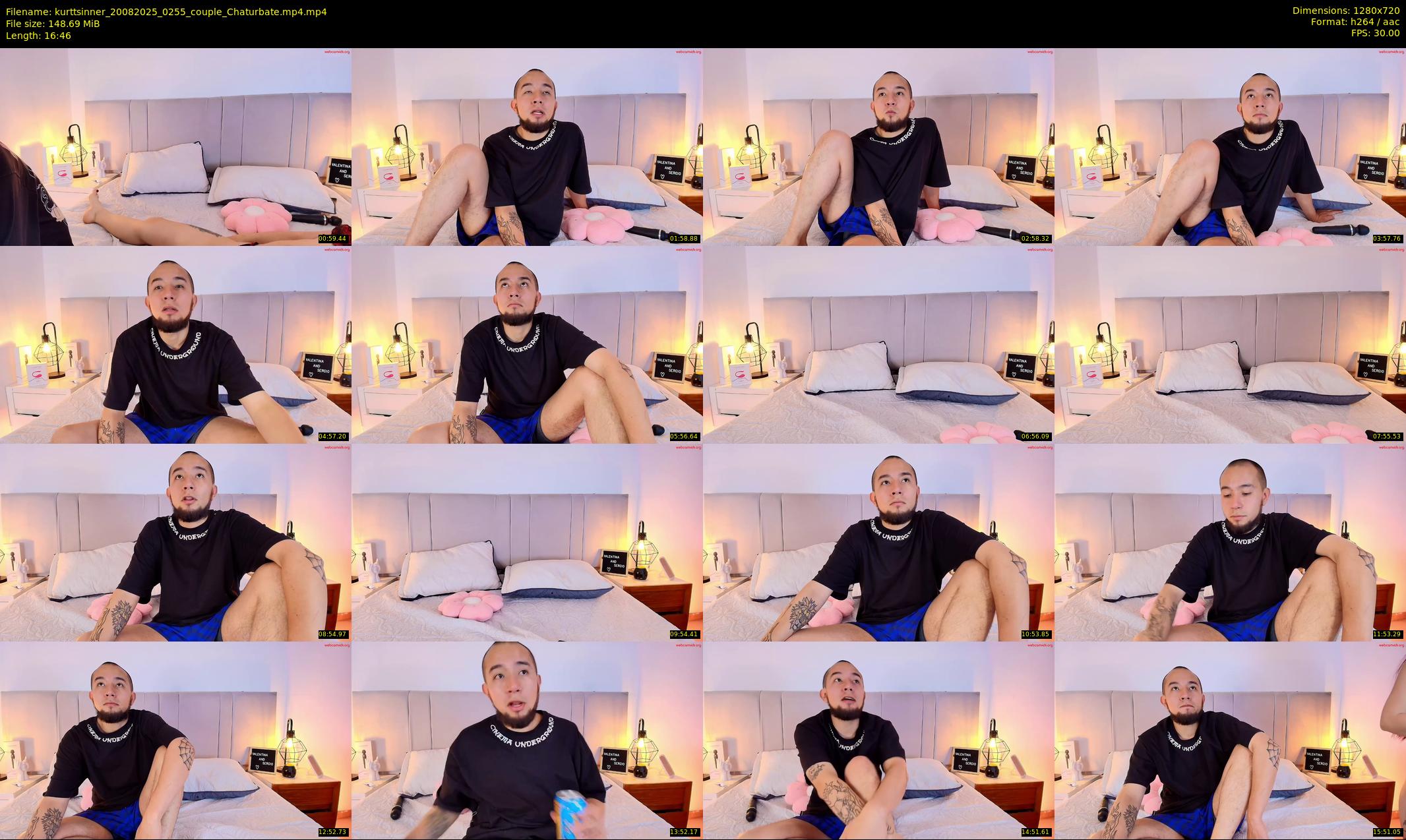 kurttsinner — 17 minute Chaturbate couple cam show recording, 720p, Aug 20, 2025