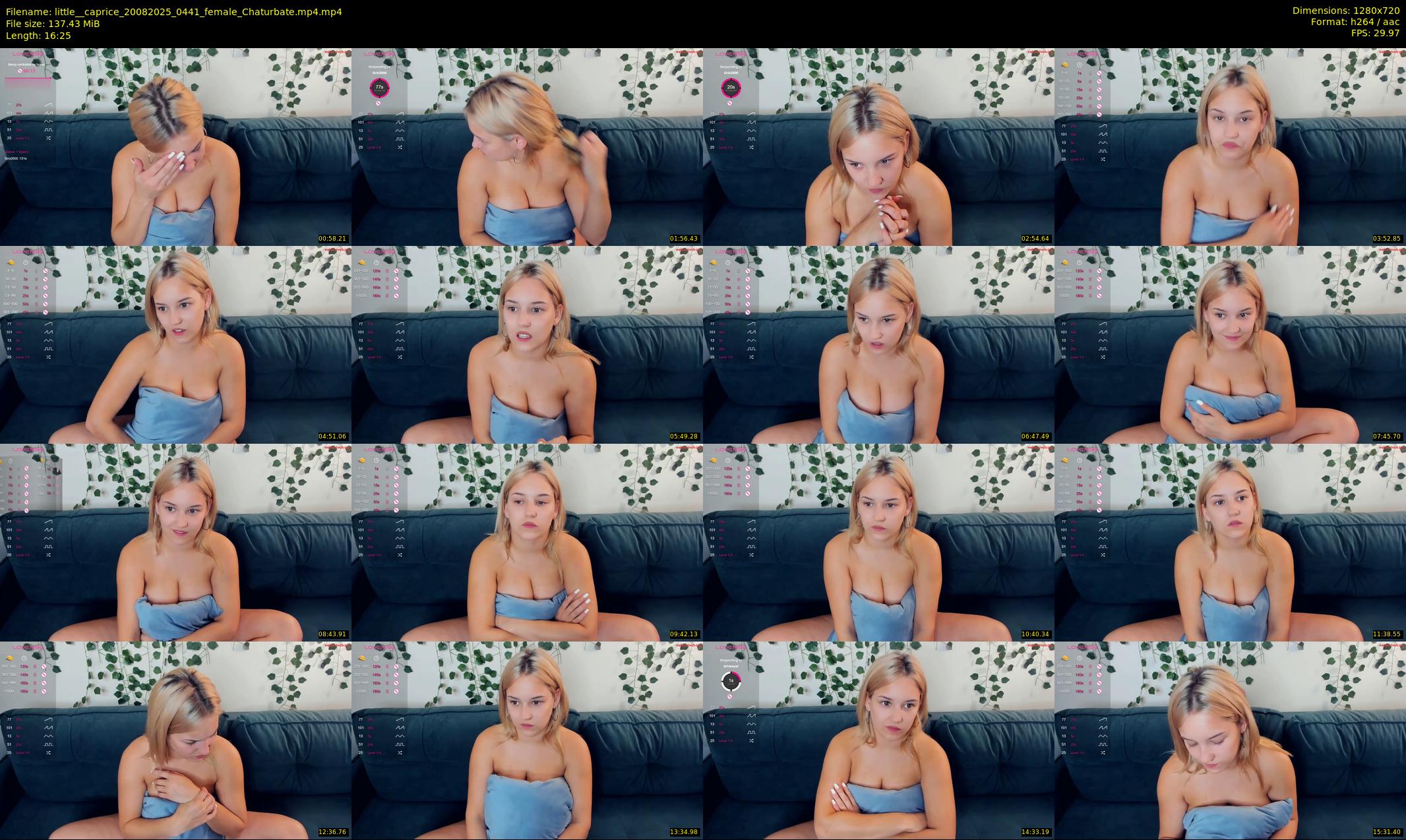 little__caprice — 17 minute Chaturbate female cam show recording, 720p, Aug 20, 2025