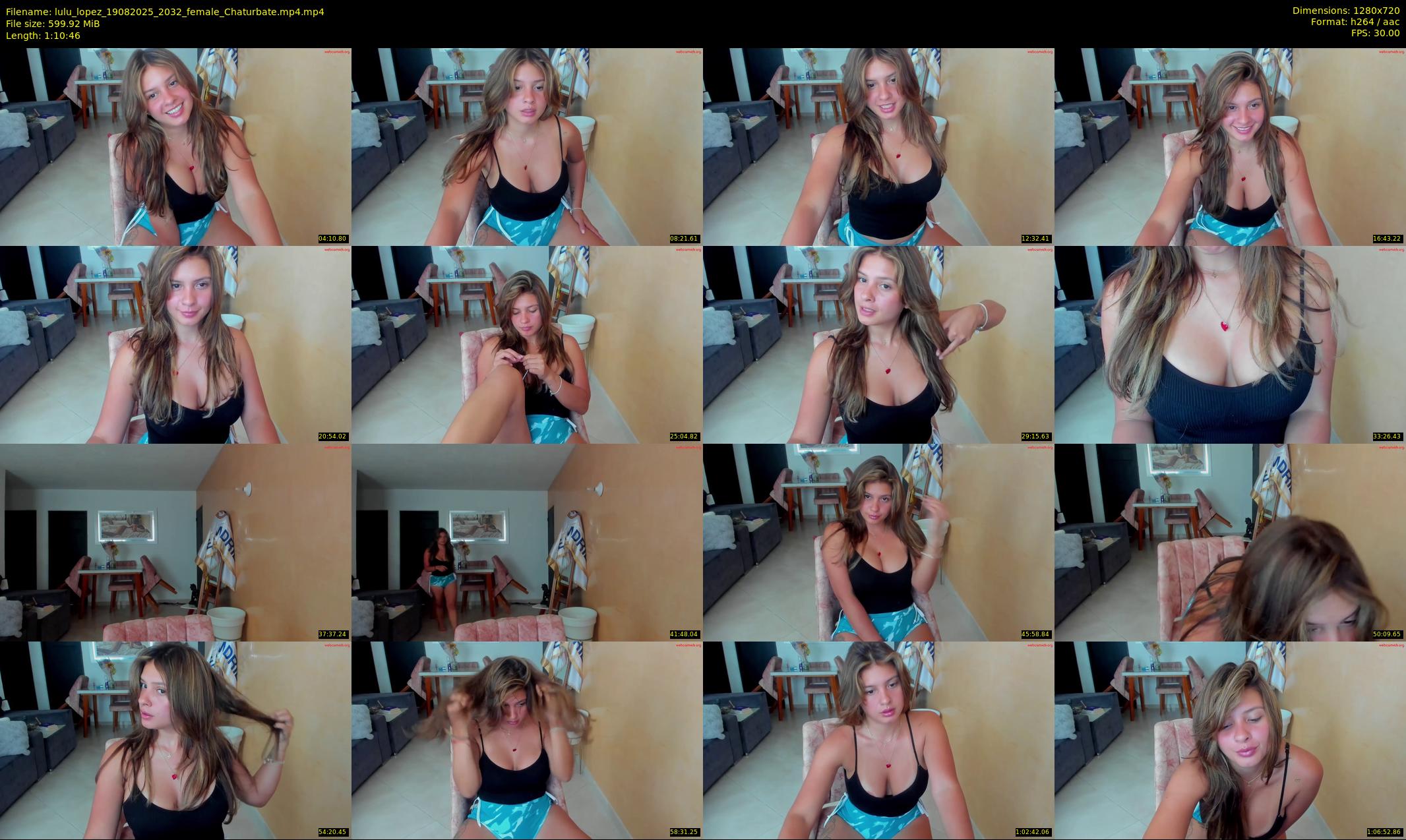 lulu_lopez — 71 minute Chaturbate female cam show recording, 720p, Aug 19, 2025