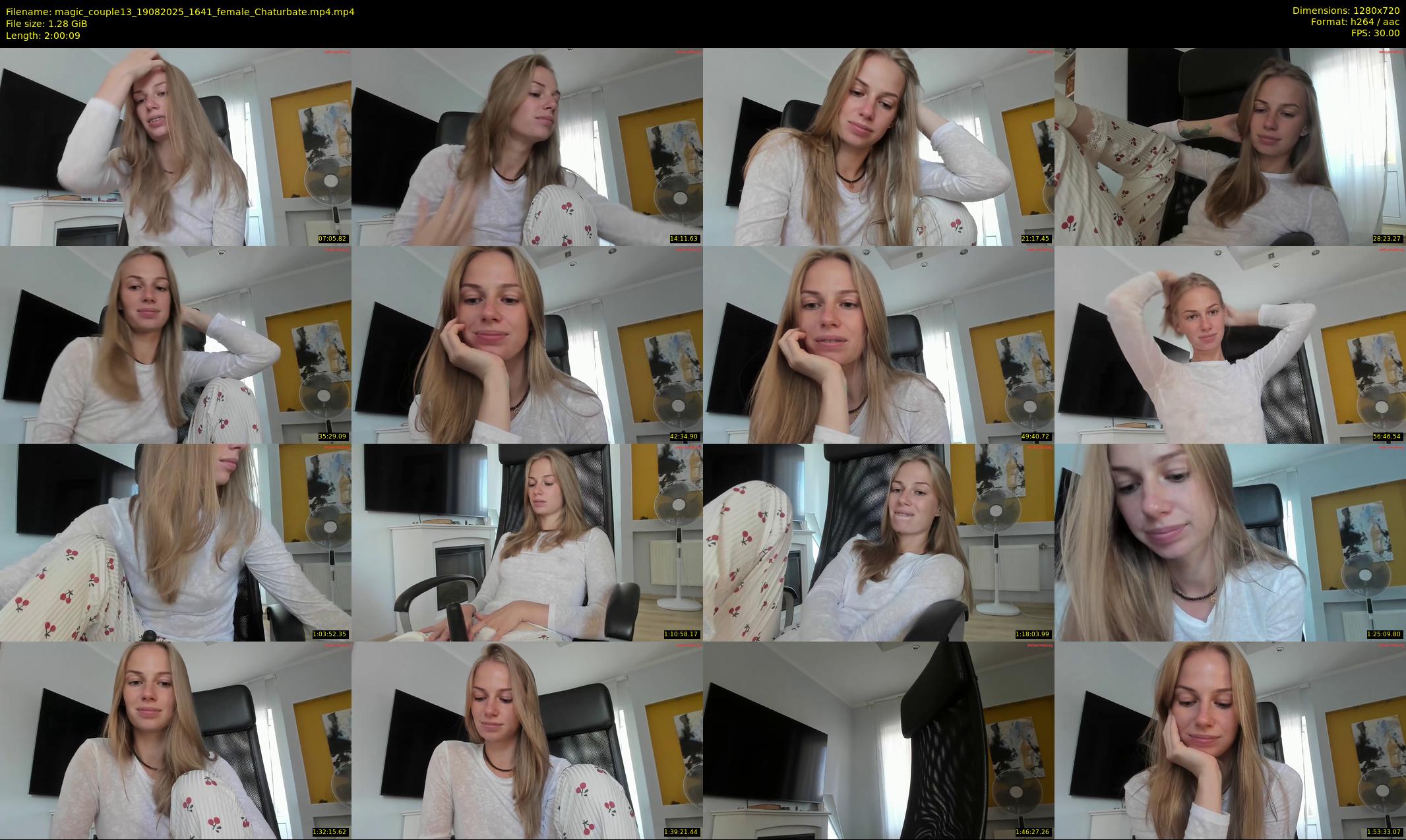 magic_couple13 — 121 minute Chaturbate couple cam show recording, 720p, Aug 19, 2025