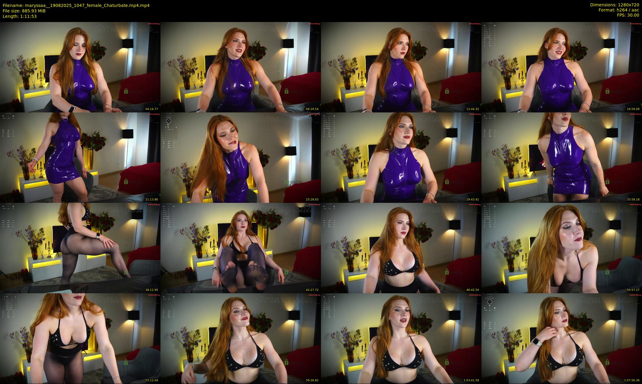 maryssaa_ — 72 minute Chaturbate female cam show recording, 720p, Aug 19, 2025