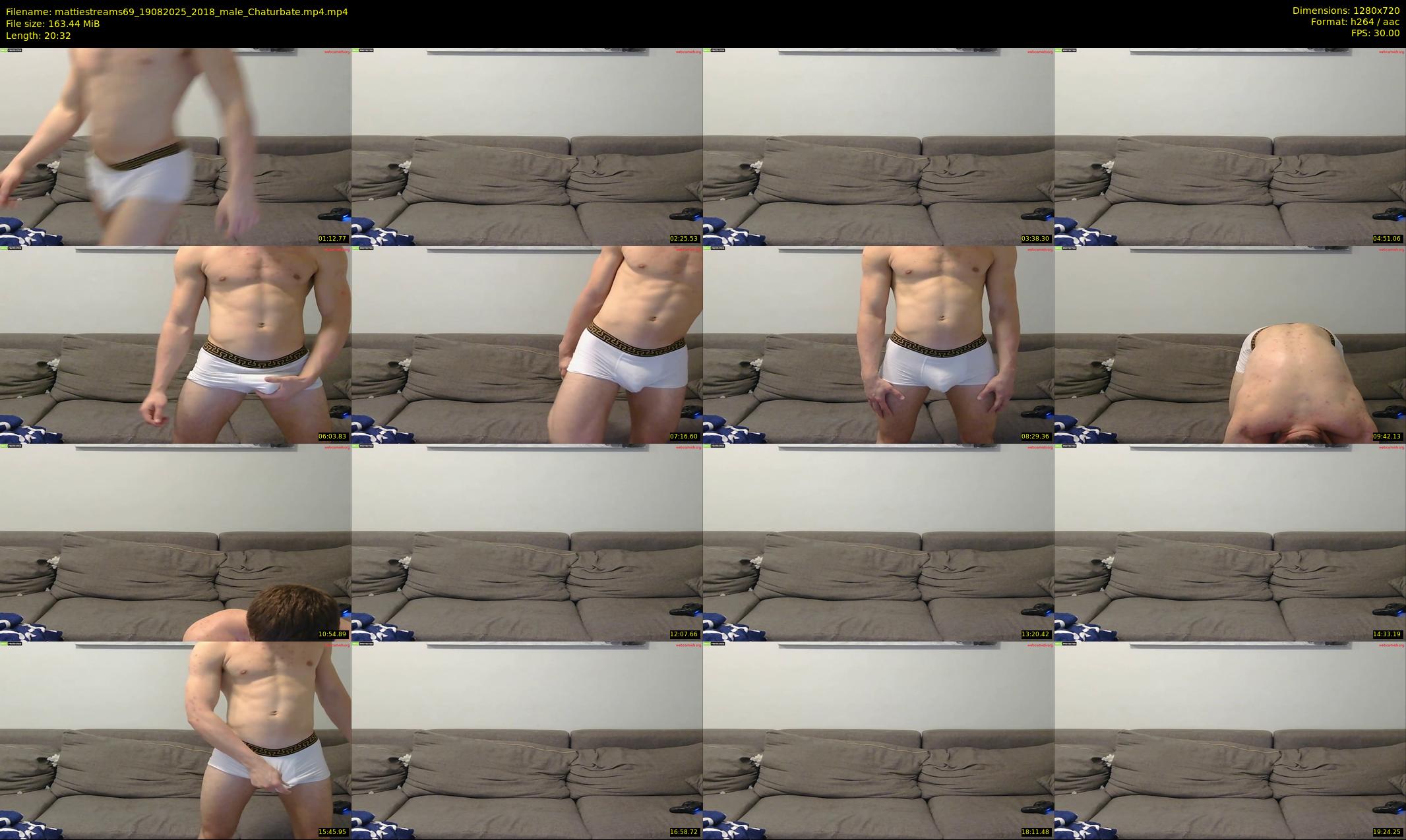 mattiestreams69 — 21 minute Chaturbate male cam show recording, 720p, Aug 19, 2025