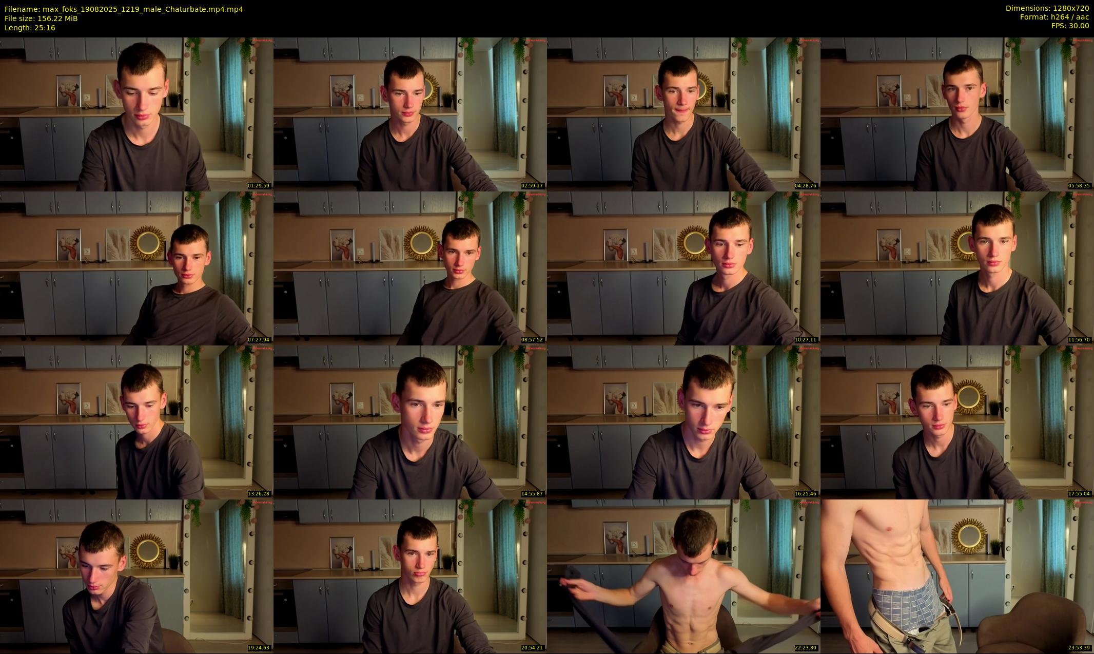 max_foks — 26 minute Chaturbate male cam show recording, 720p, Aug 19, 2025