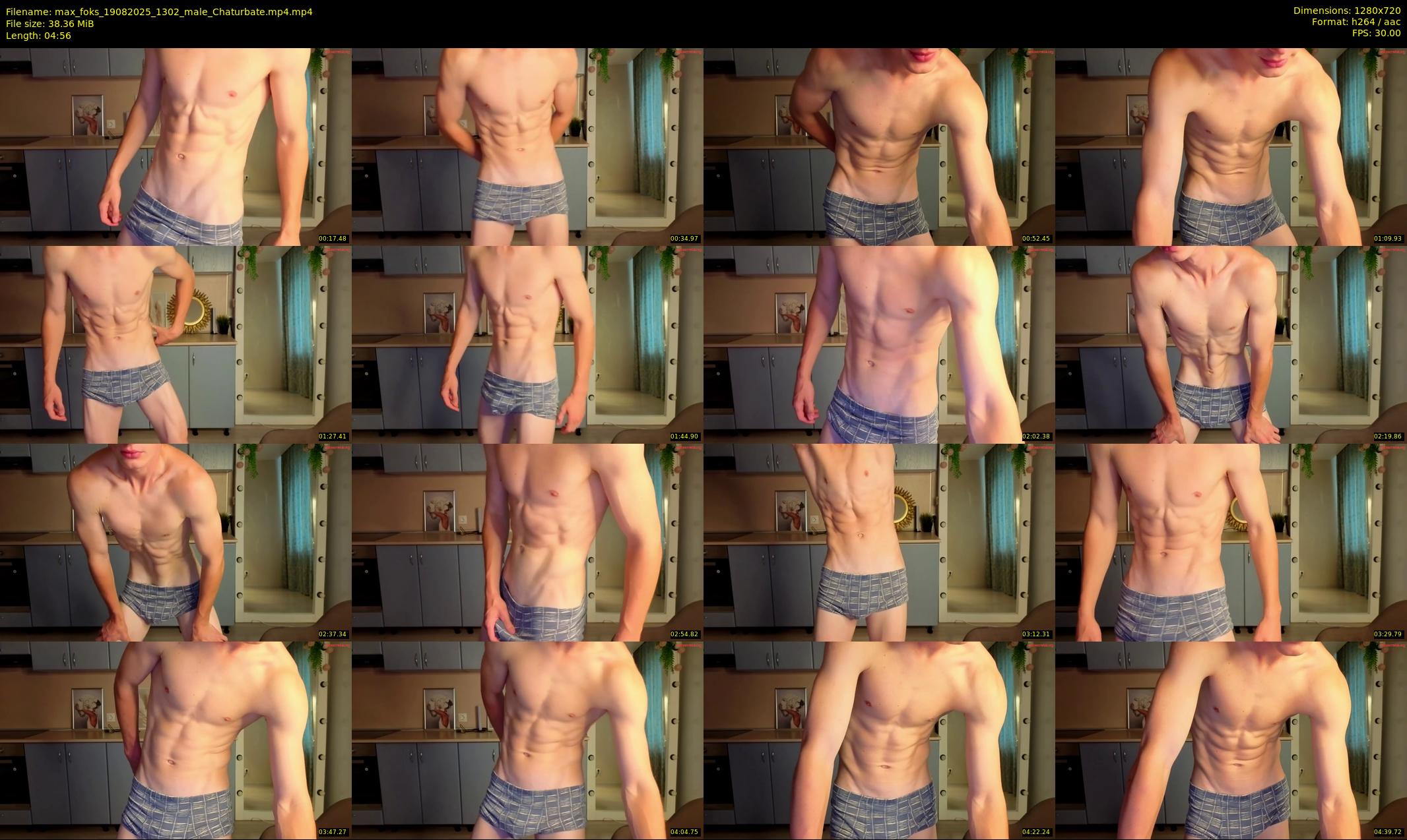 max_foks — 5 minute Chaturbate male cam show recording, 720p, Aug 19, 2025