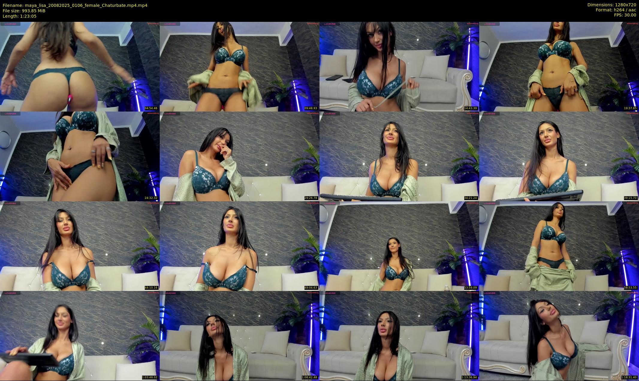maya_lisa — 84 minute Chaturbate female cam show recording, 720p, Aug 20, 2025