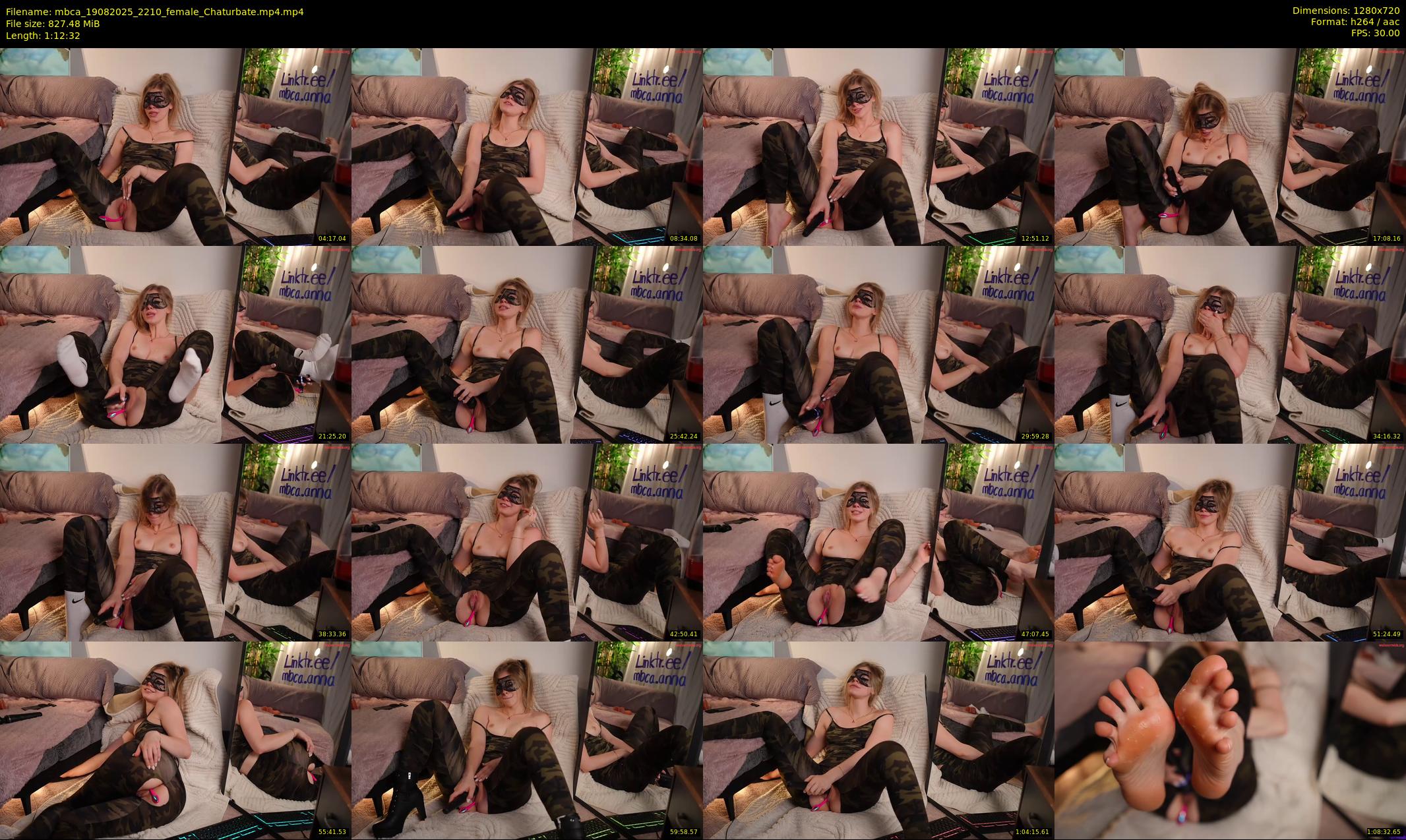 mbca — 73 minute Chaturbate couple cam show recording, 720p, Aug 19, 2025