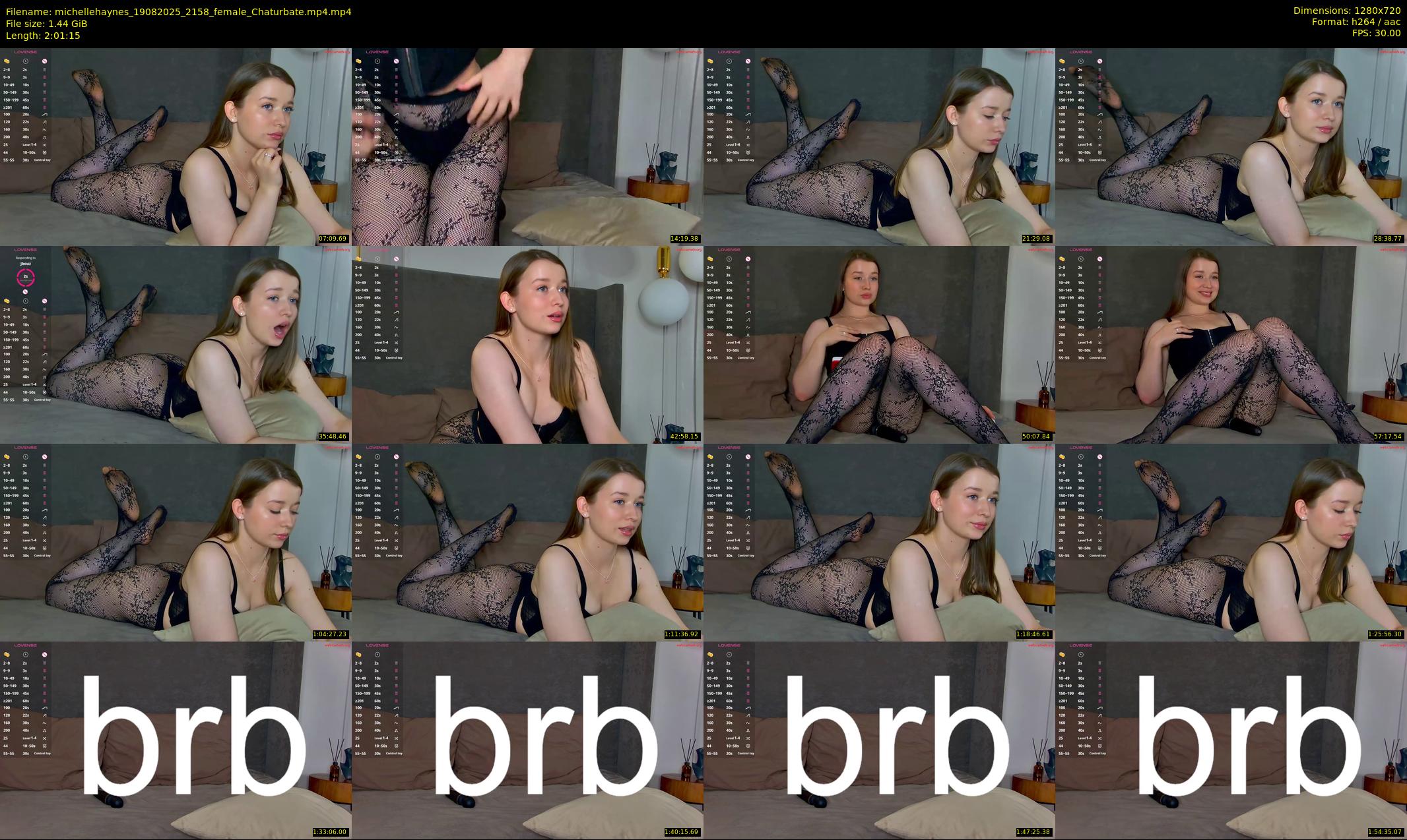 michellehaynes — 122 minute Chaturbate female cam show recording, 720p, Aug 19, 2025