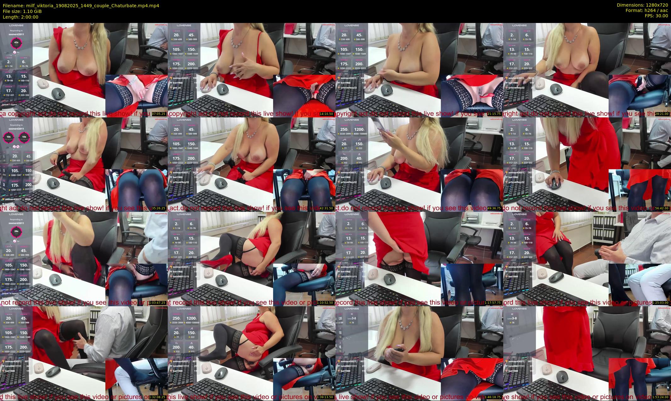 milf_viktoria — 120 minute Chaturbate female cam show recording, 720p, Aug 19, 2025