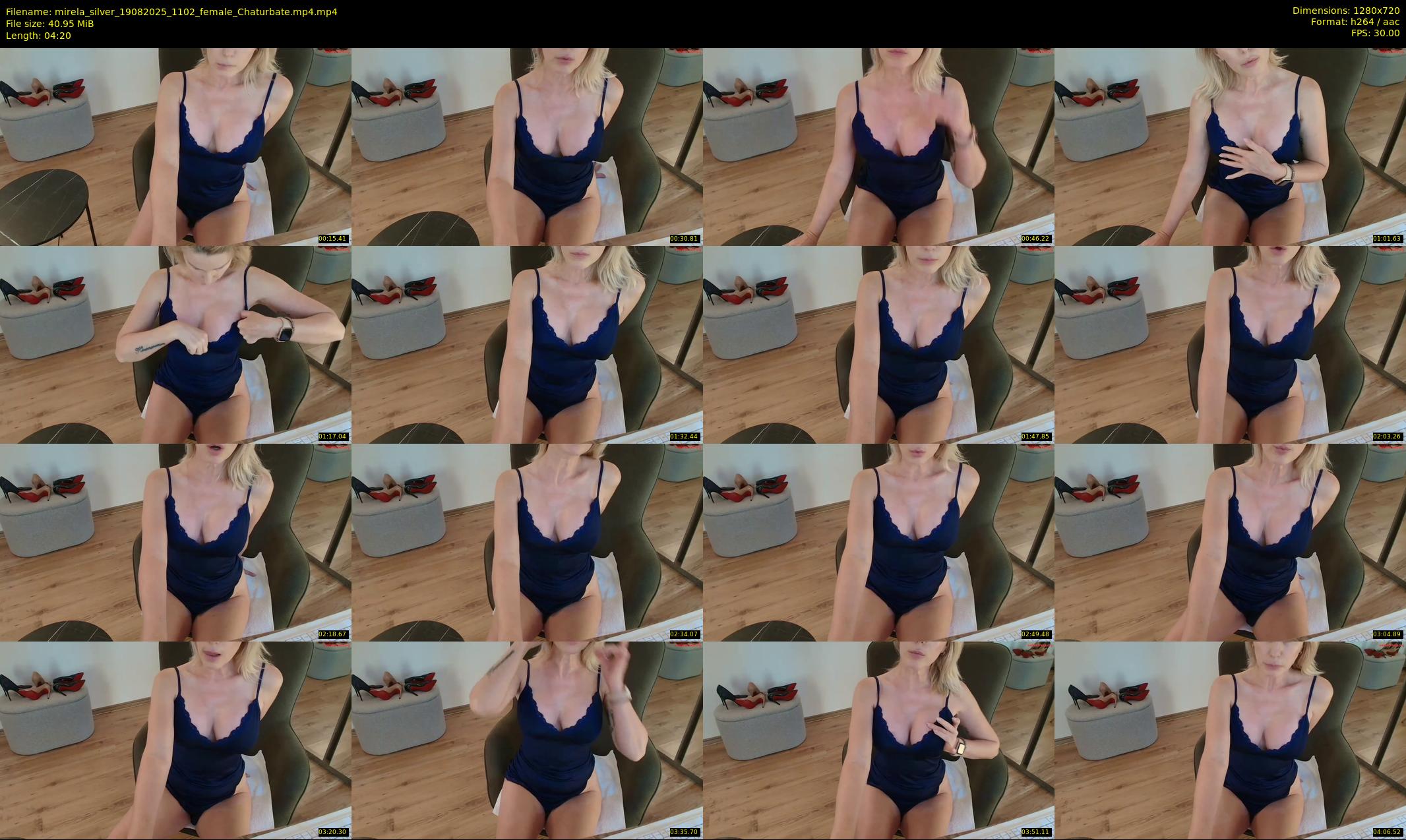 mirela_silver — 5 minute Chaturbate female cam show recording, 720p, Aug 19, 2025