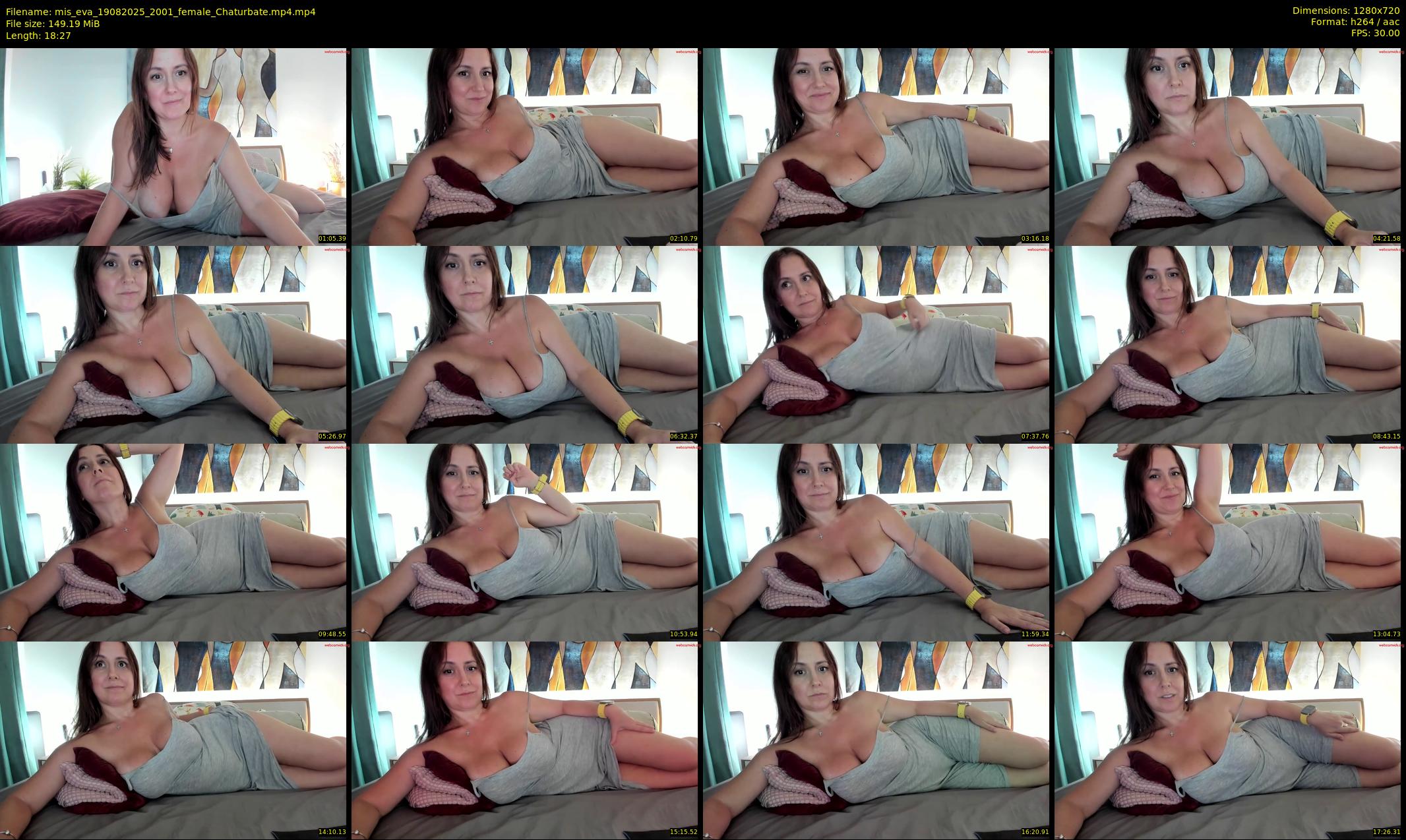 mis_eva — 19 minute Chaturbate female cam show recording, 720p, Aug 19, 2025