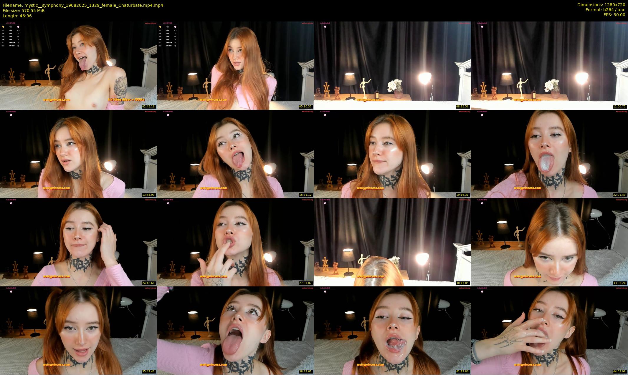 mystic__symphony — 47 minute Chaturbate female cam show recording, 720p, Aug 19, 2025