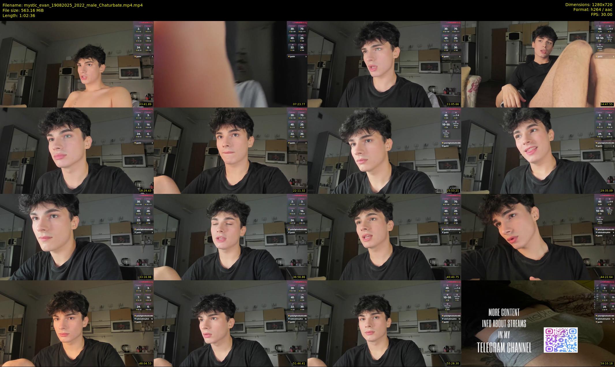 mystic_evan — 63 minute Chaturbate male cam show recording, 720p, Aug 19, 2025