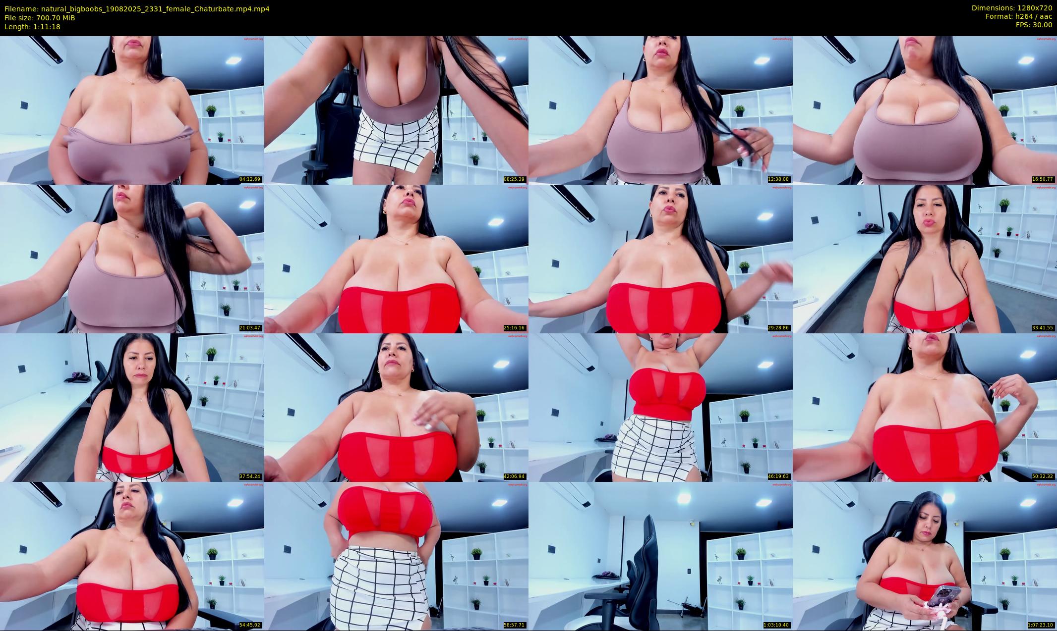 natural_bigboobs — 72 minute Chaturbate female cam show recording, 720p, Aug 19, 2025