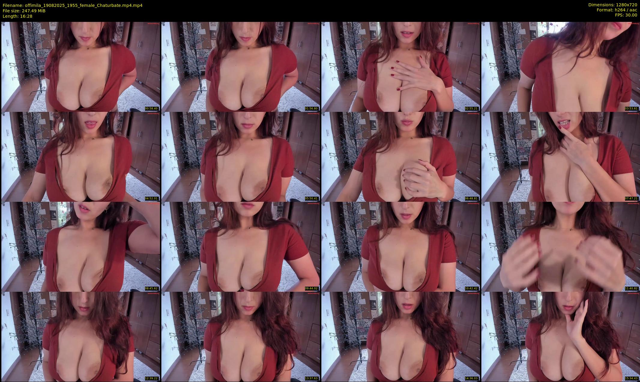 offimila — 17 minute Chaturbate female cam show recording, 720p, Aug 19, 2025