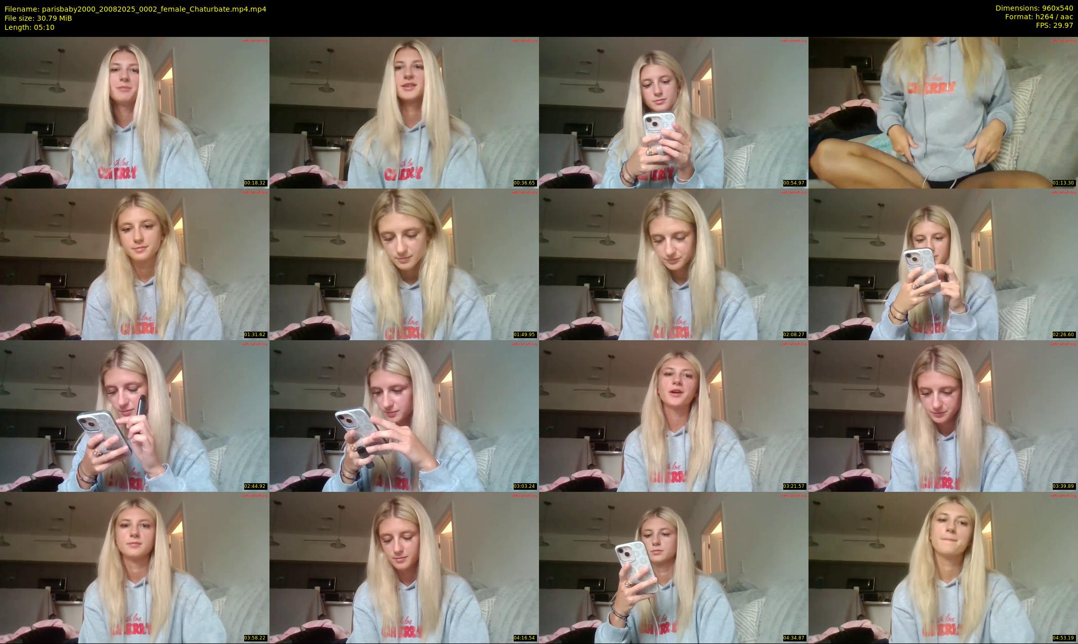 parisbaby2000 — 6 minute Chaturbate female cam show recording, 480p, Aug 20, 2025