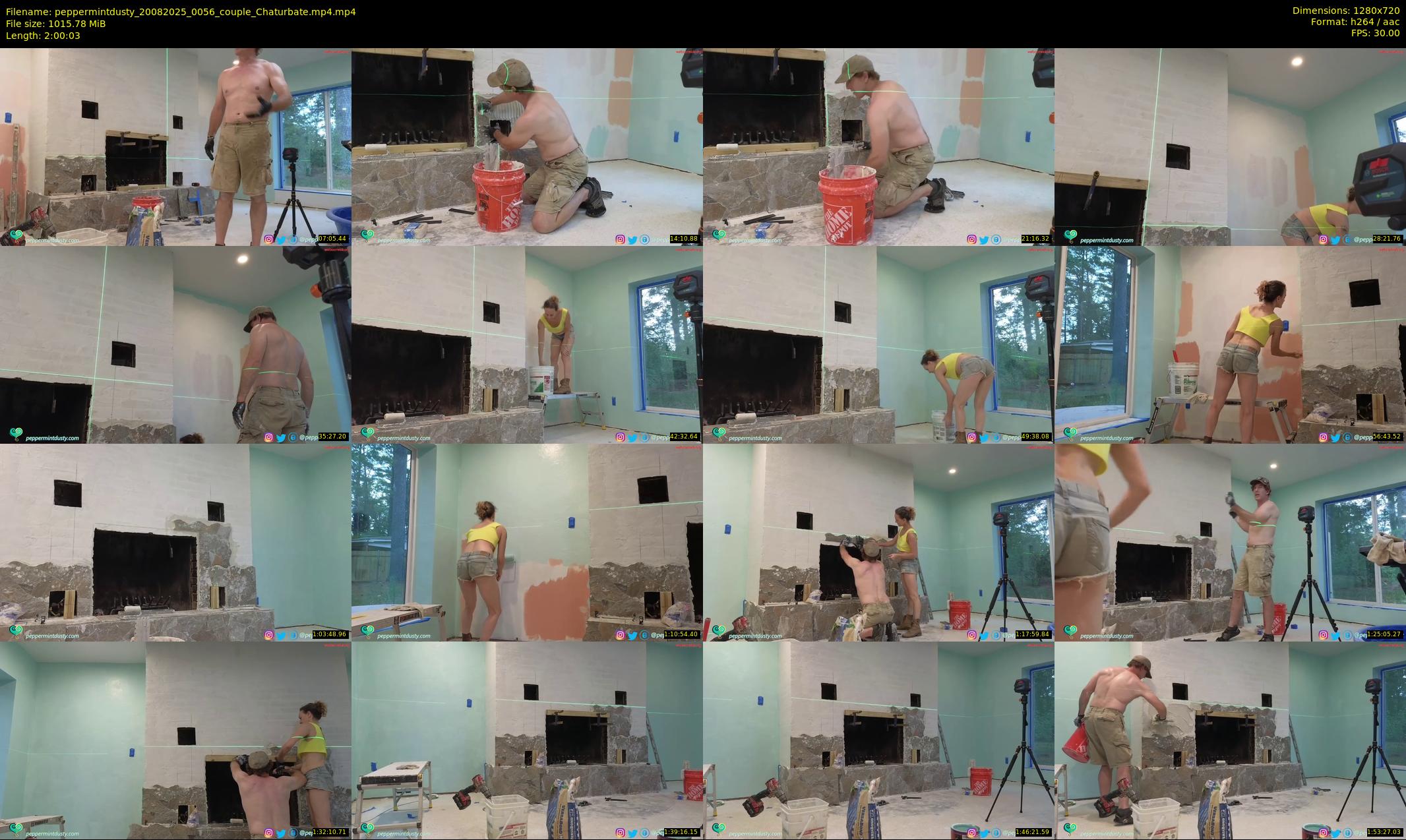 peppermintdusty — 121 minute Chaturbate couple cam show recording, 720p, Aug 20, 2025