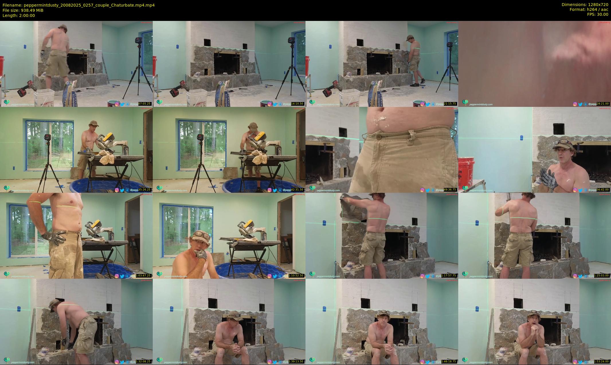 peppermintdusty — 120 minute Chaturbate couple cam show recording, 720p, Aug 20, 2025