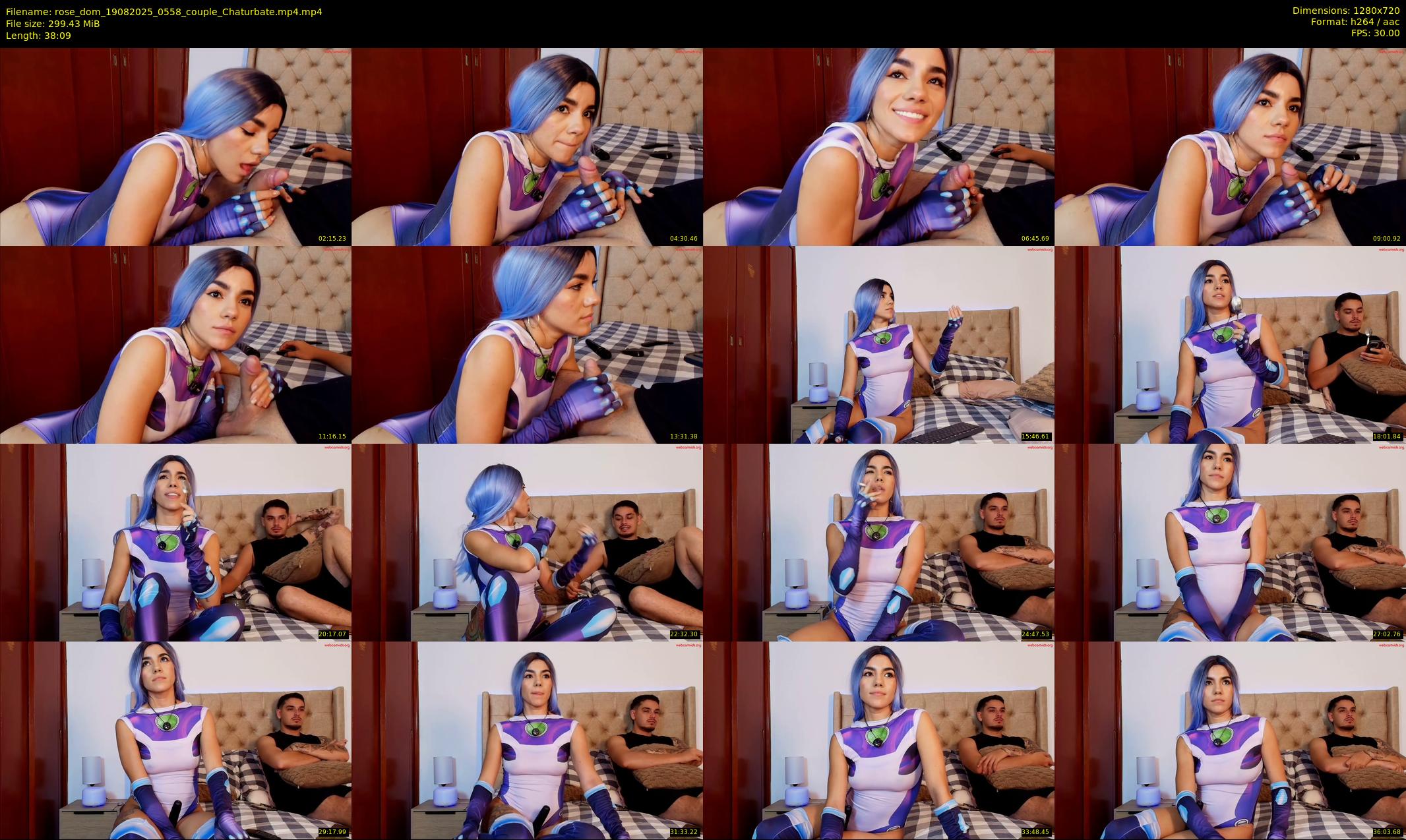 rose_dom — 39 minute Chaturbate couple cam show recording, 720p, Aug 19, 2025