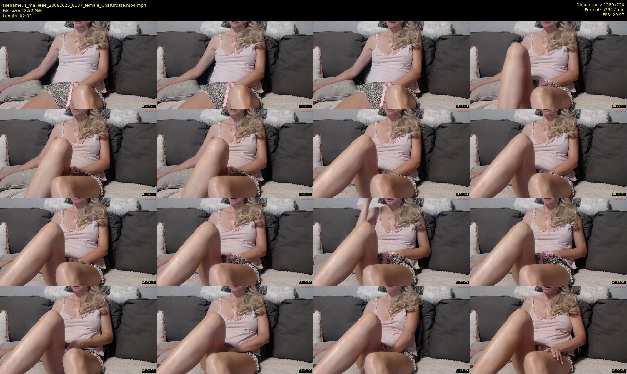 s_mailleee — 3 minute Chaturbate female cam show recording, 720p, Aug 20, 2025