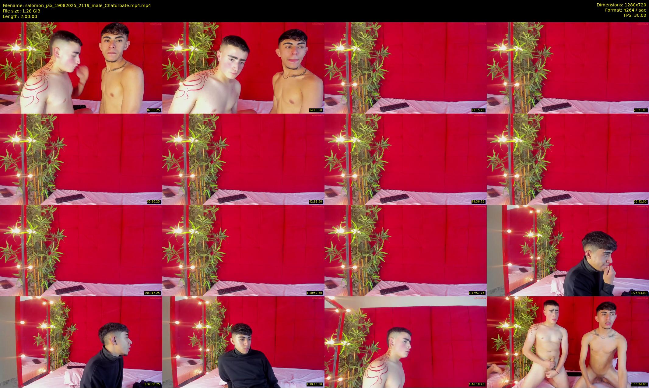 salomon_jax — 120 minute Chaturbate male cam show recording, 720p, Aug 19, 2025