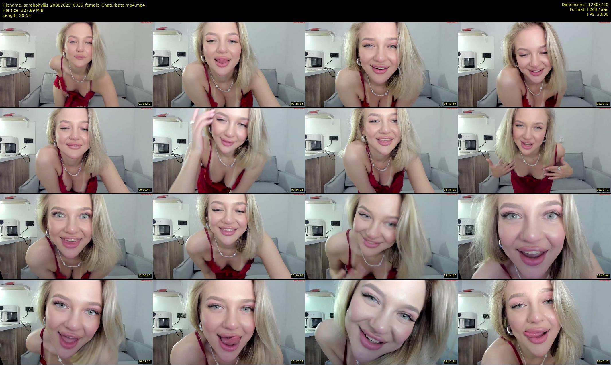sarahphyllis — 21 minute Chaturbate female cam show recording, 720p, Aug 20, 2025