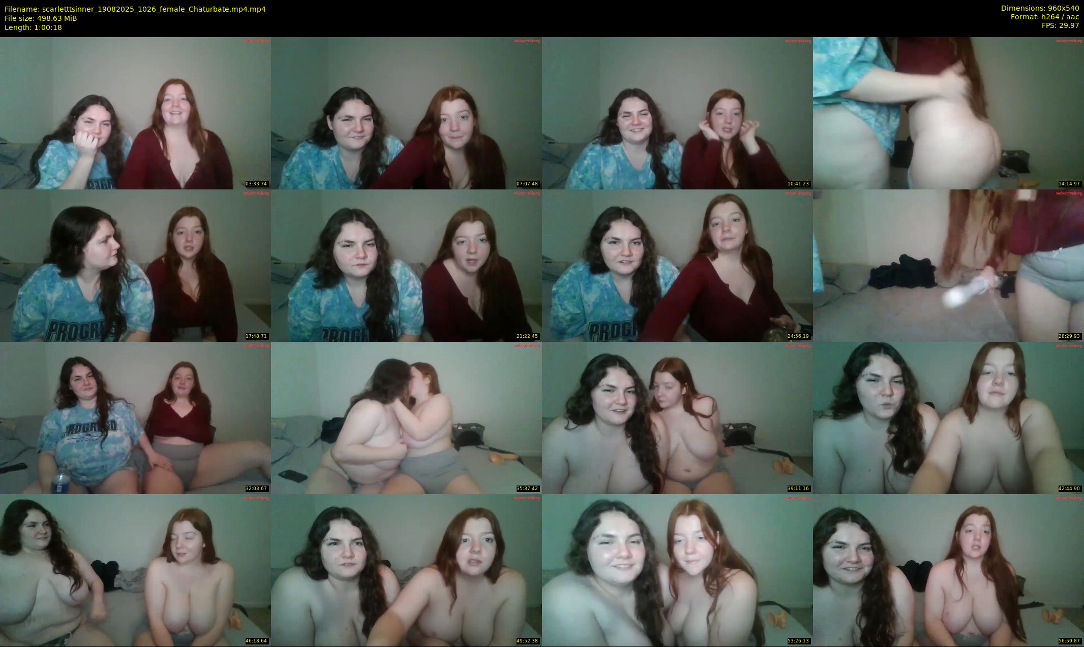 scarletttsinner — 61 minute Chaturbate female cam show recording, 480p, Aug 19, 2025