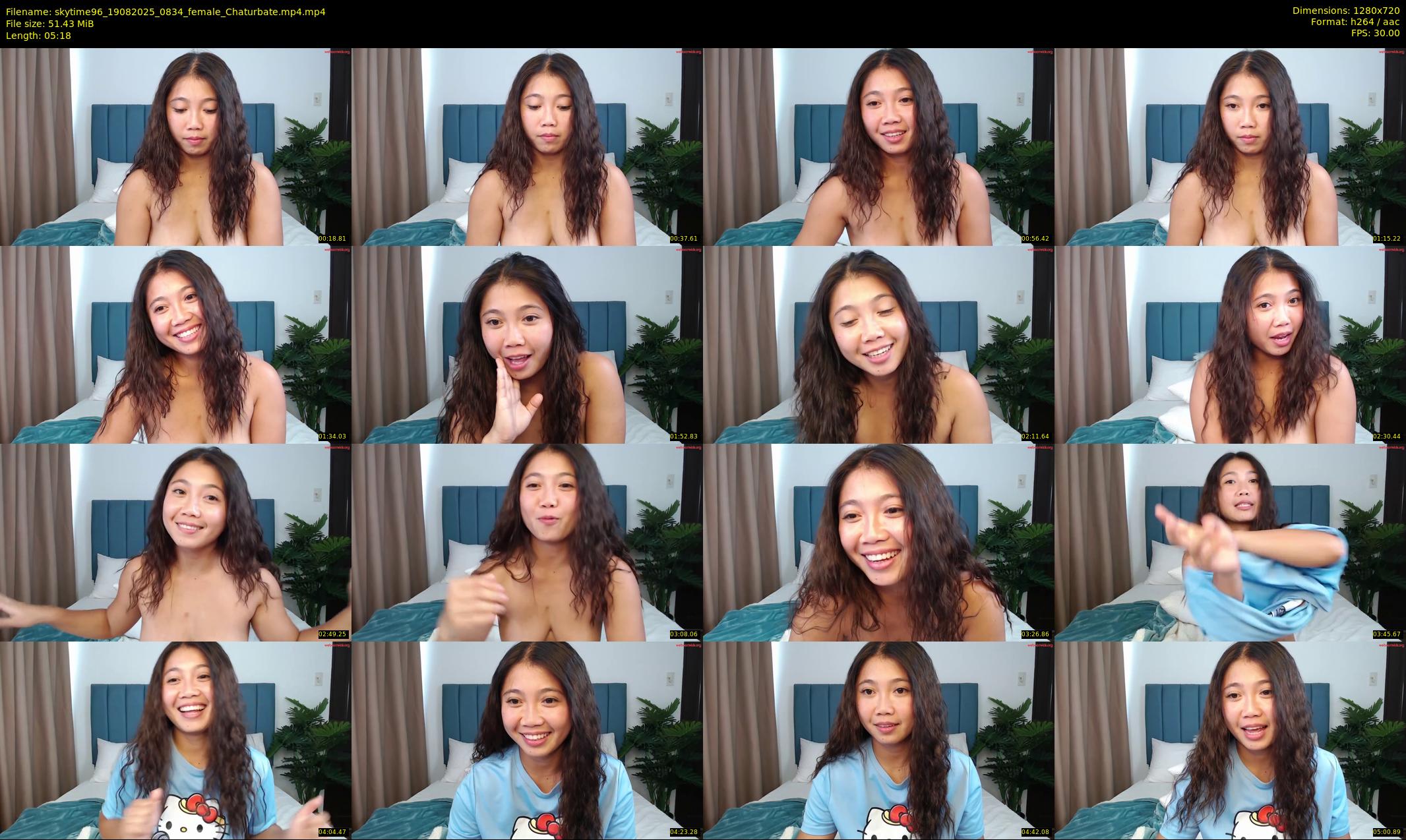 skytime96 — 6 minute Chaturbate female cam show recording, 720p, Aug 19, 2025