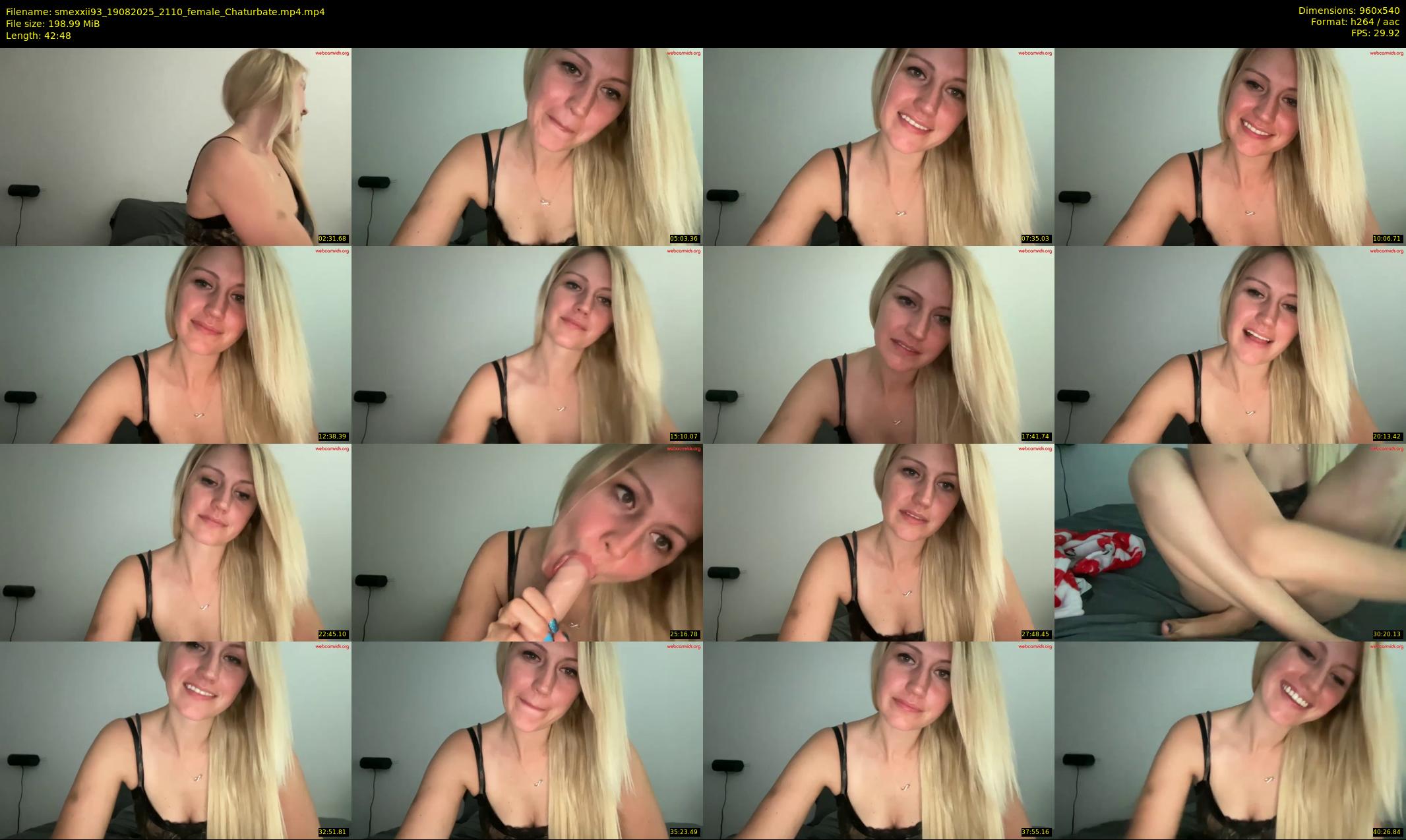 smexxii93 — 43 minute Chaturbate female cam show recording, 480p, Aug 19, 2025
