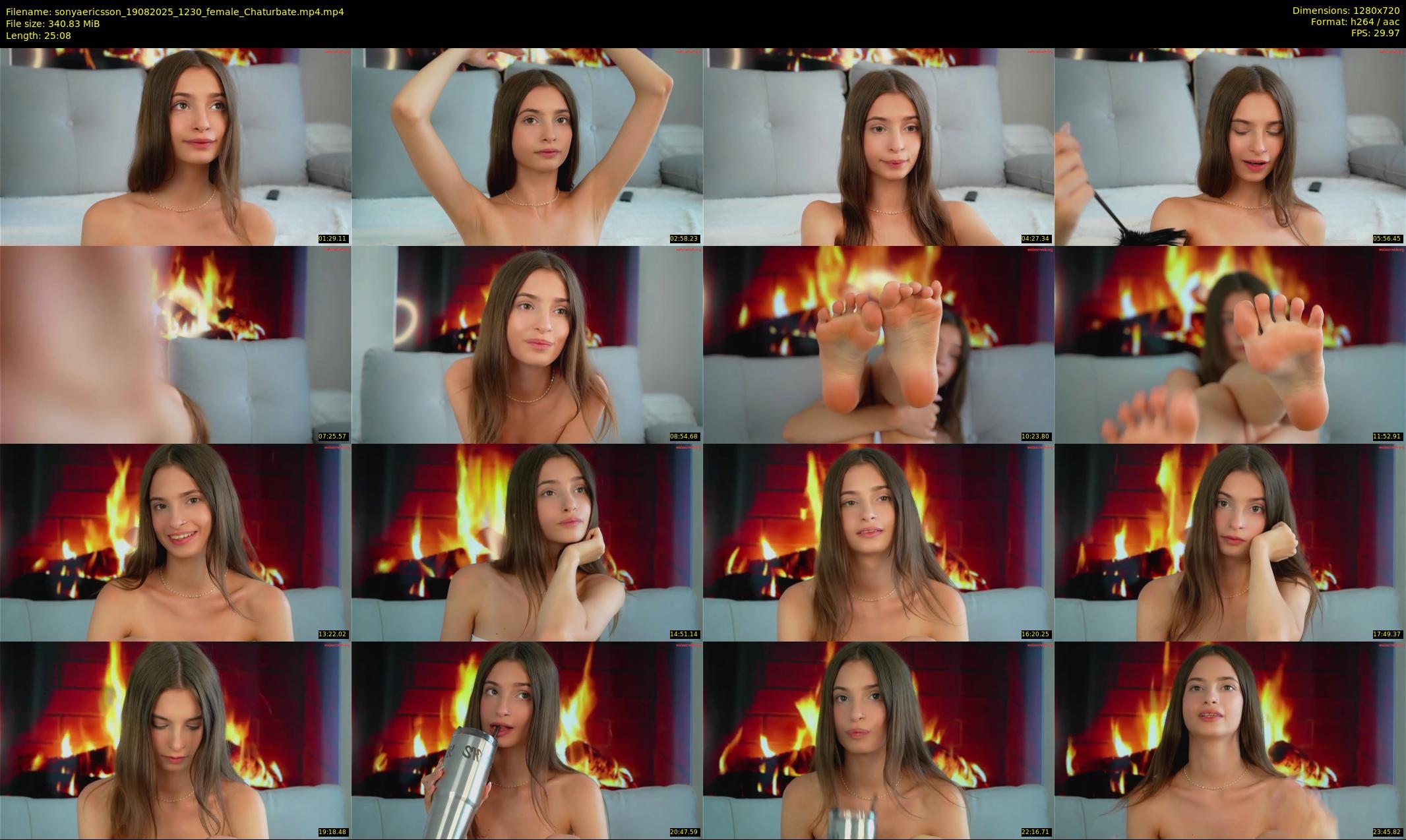 sonyaericsson — 26 minute Chaturbate female cam show recording, 720p, Aug 19, 2025