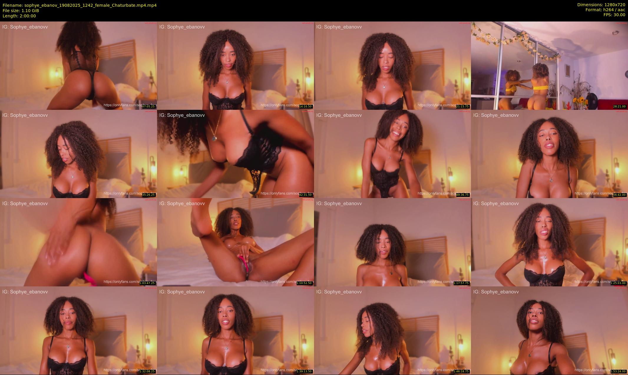 sophye_ebanov — 120 minute Chaturbate female cam show recording, 720p, Aug 19, 2025