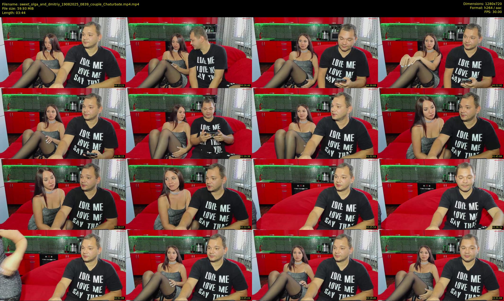 sweet_olga_and_dmitriy — 4 minute Chaturbate couple cam show recording, 720p, Aug 19, 2025